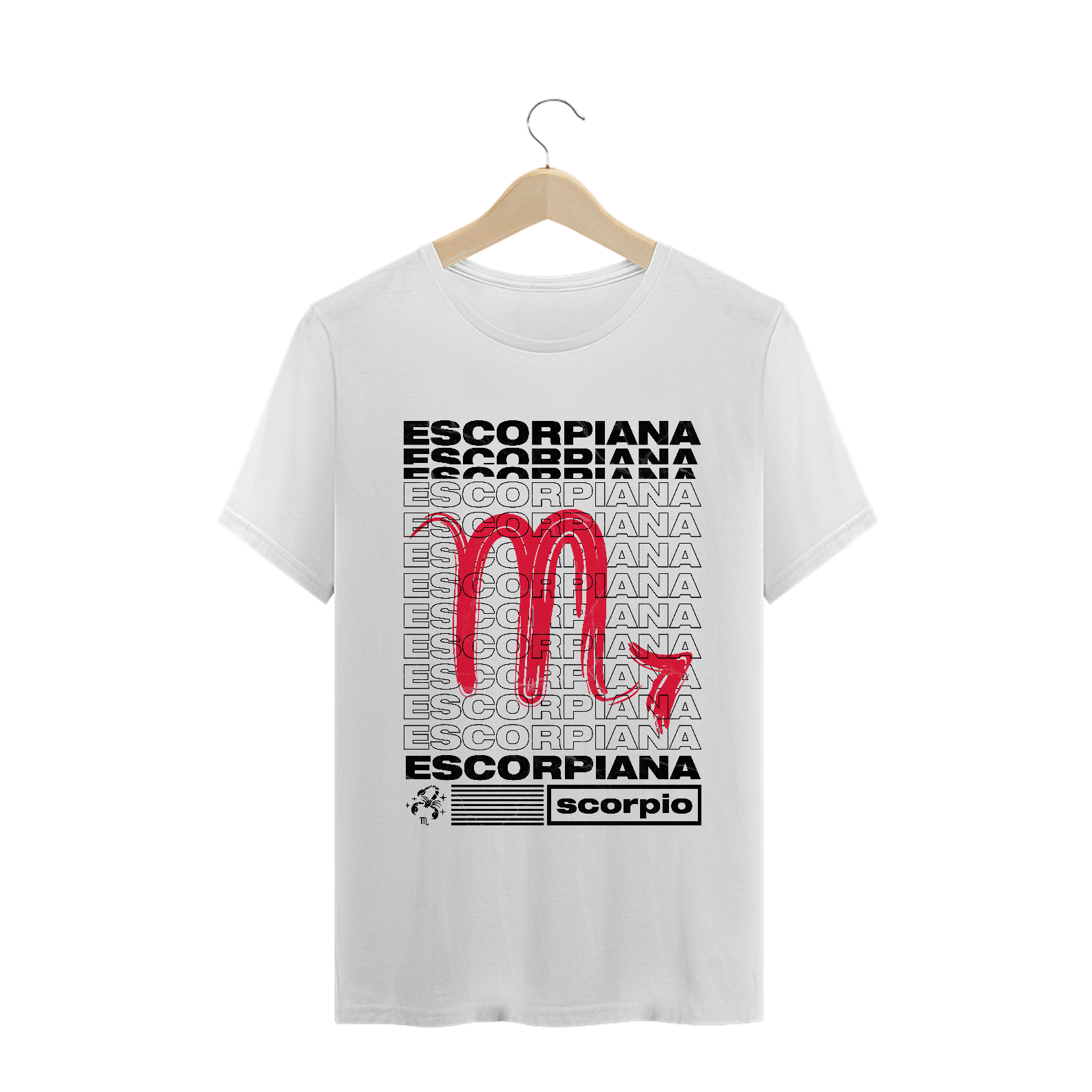 Escorpiana - Echo Blanc - T-Shirt