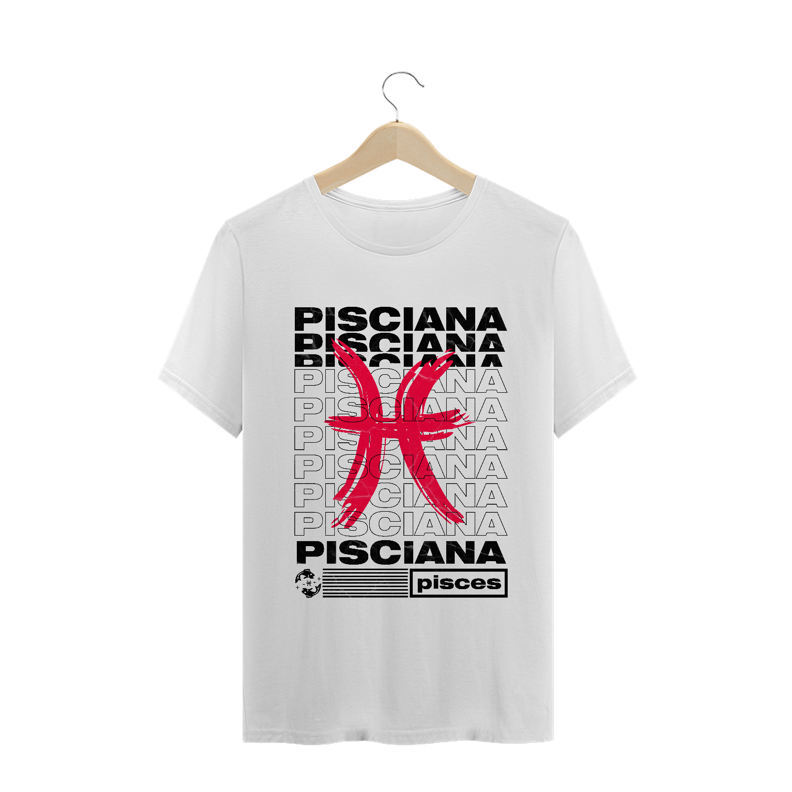 Pisciana - Echo Blanc - T-Shirt