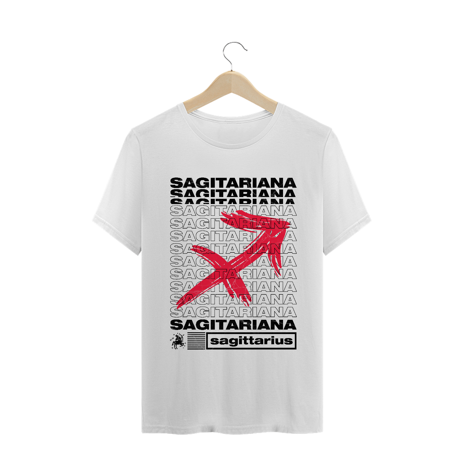 Sagitariana - Echo Blanc - T-Shirt