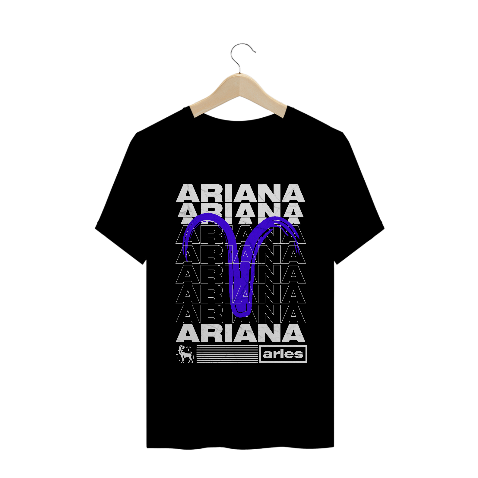 Ariana - Echo Noir - T-Shirt