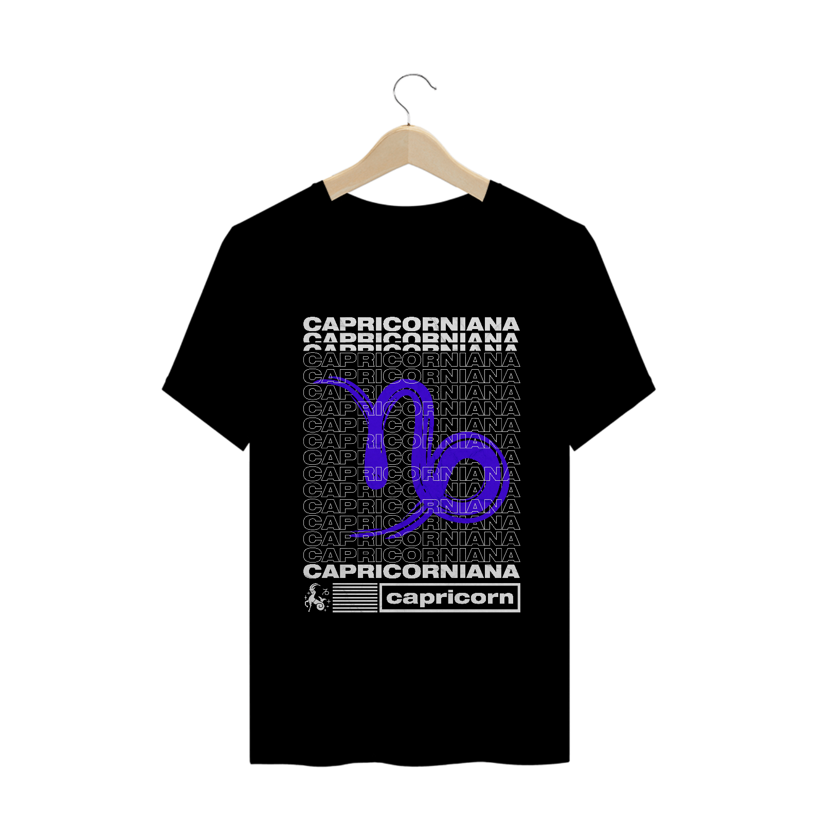 Capricorniana - Echo Noir - T-Shirt