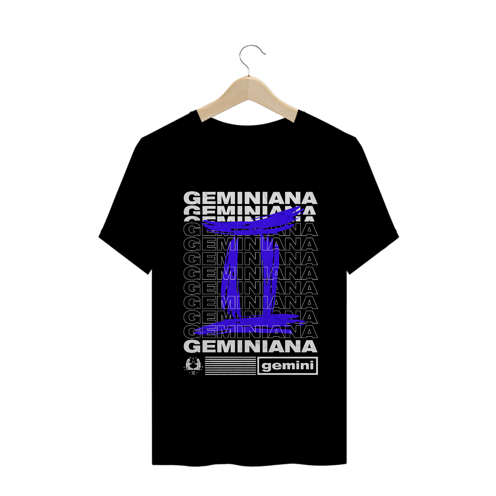 Geminiana - Echo Noir - T-Shirt
