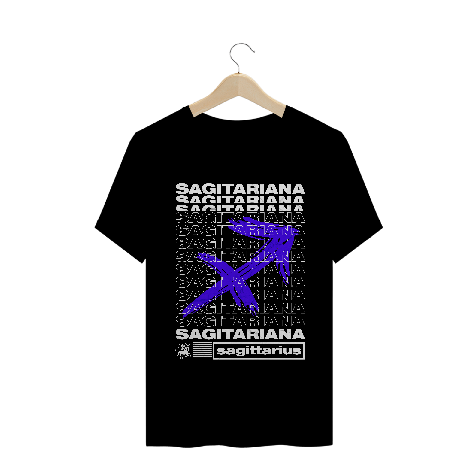 Sagitariana - Echo Noir - T-Shirt