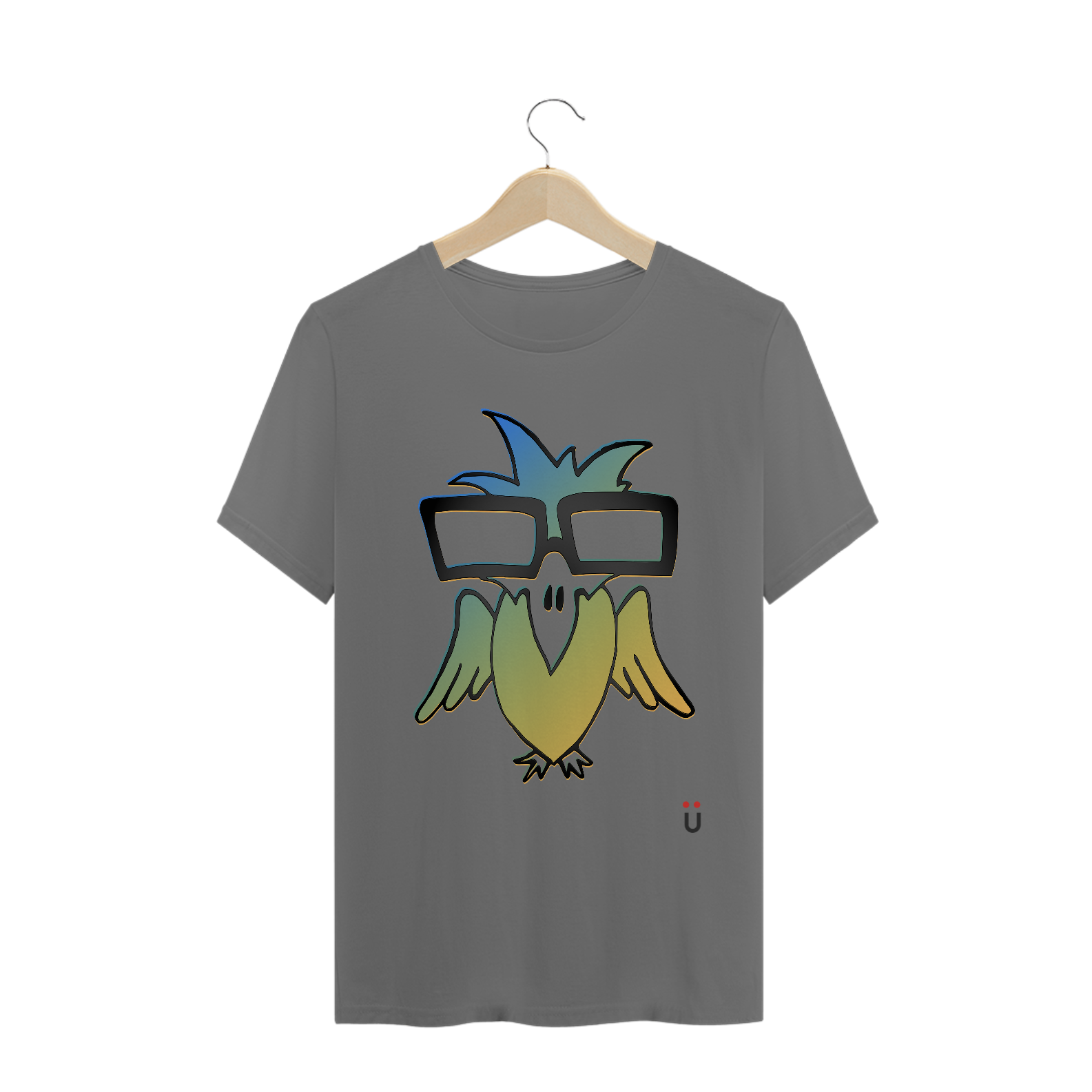 Pássaro com óculos