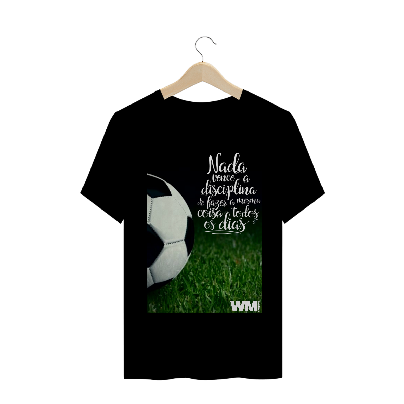 Camiseta WM Academy - frase
