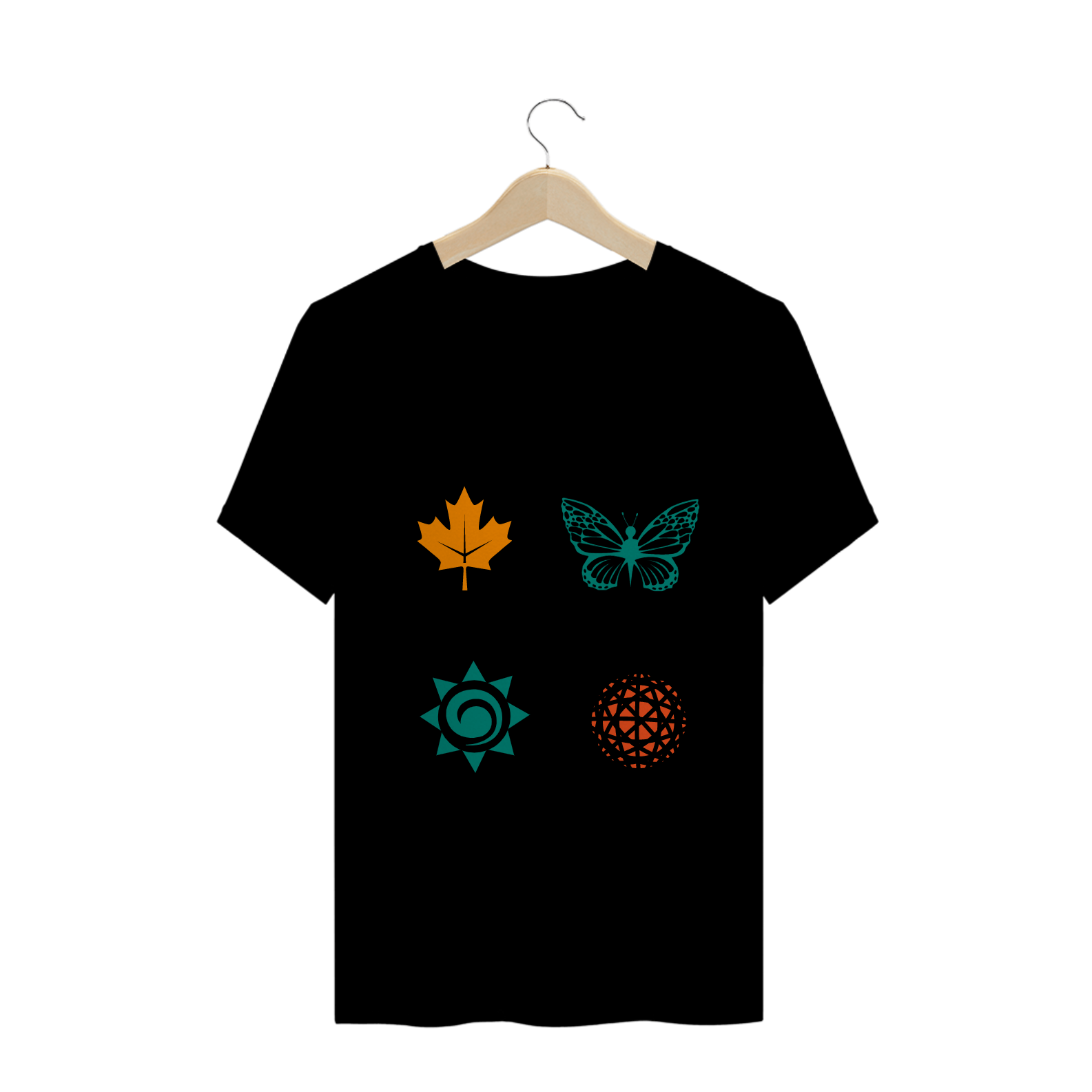 Camiseta Natureza Preta