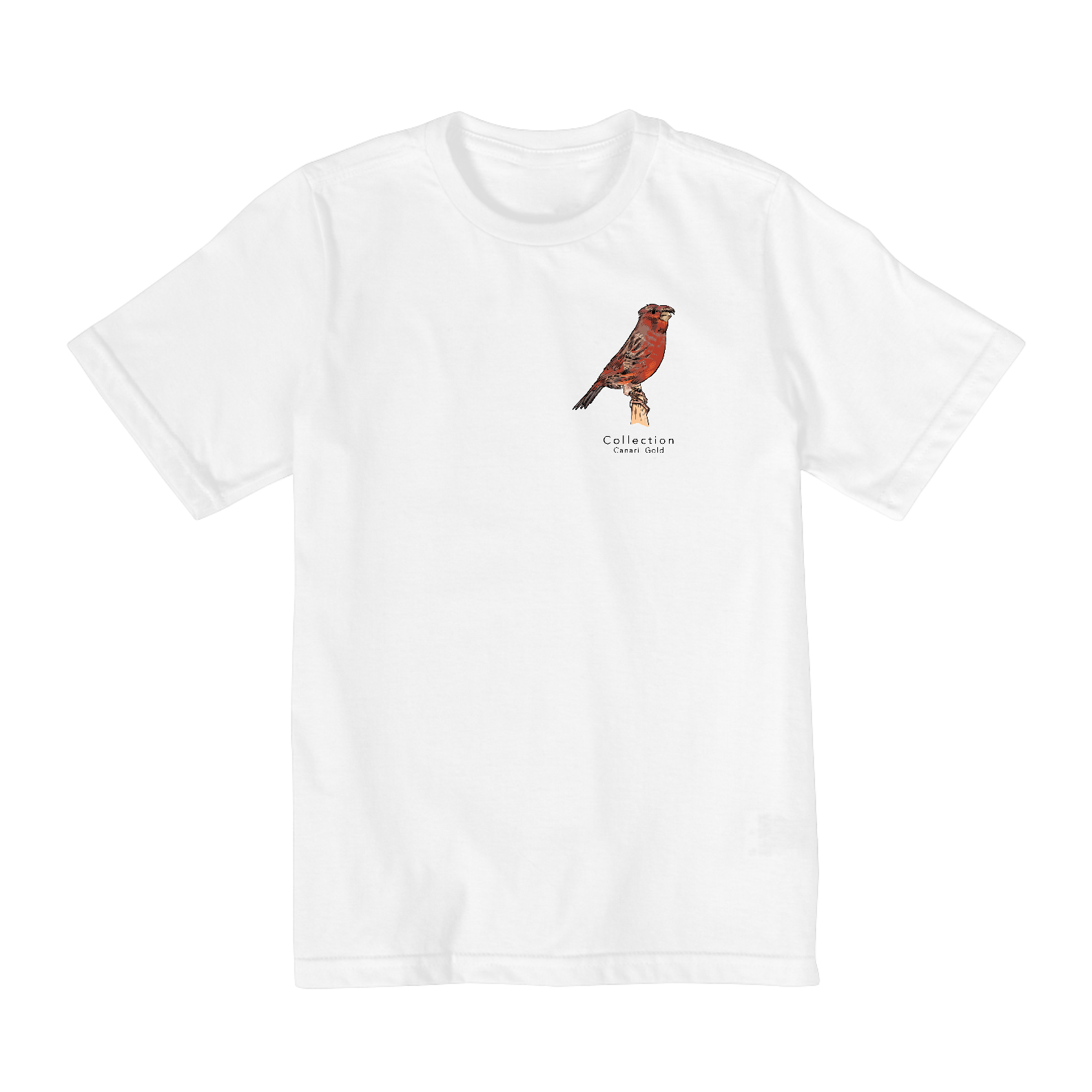 Tshirt Juvenil Cobre Topete - Lateral