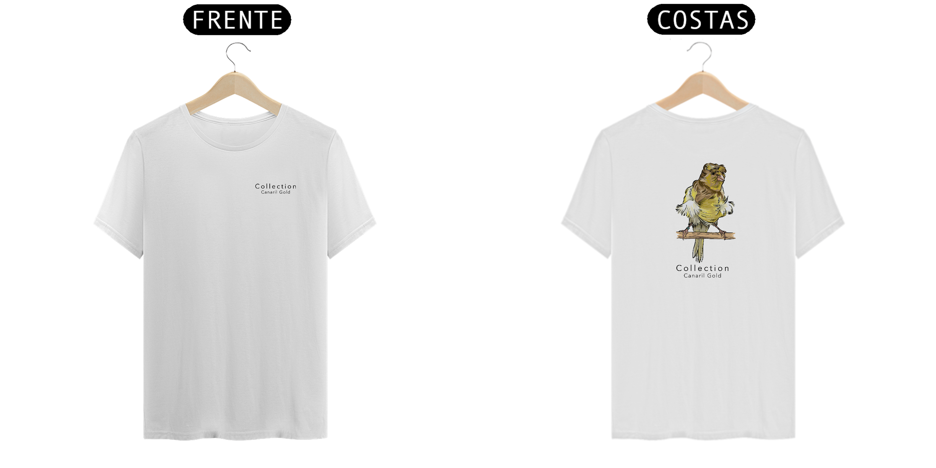 Tshirt Frisado Parisiense Canela - Premium