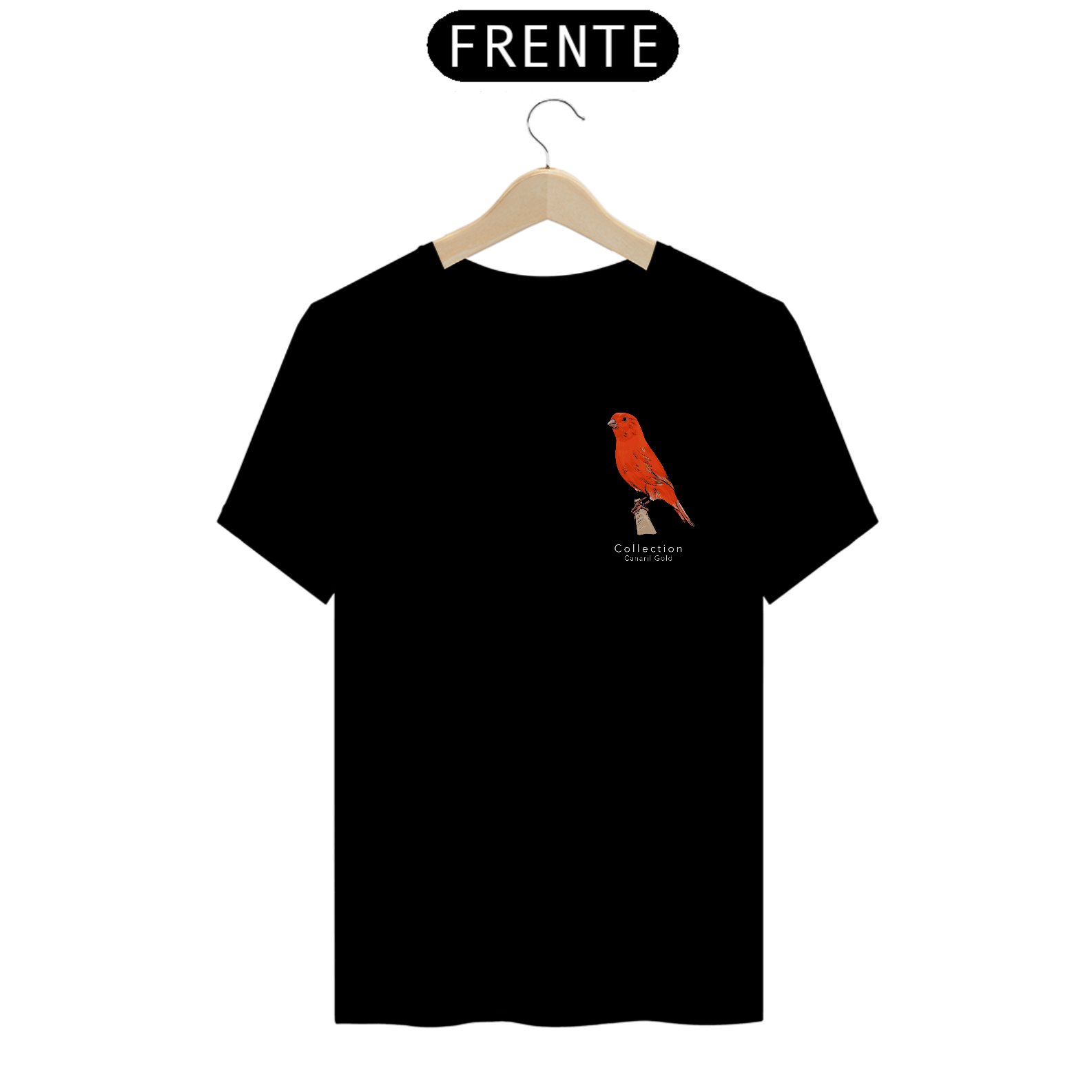 Tshirt Vermelho Intenso - Lateral