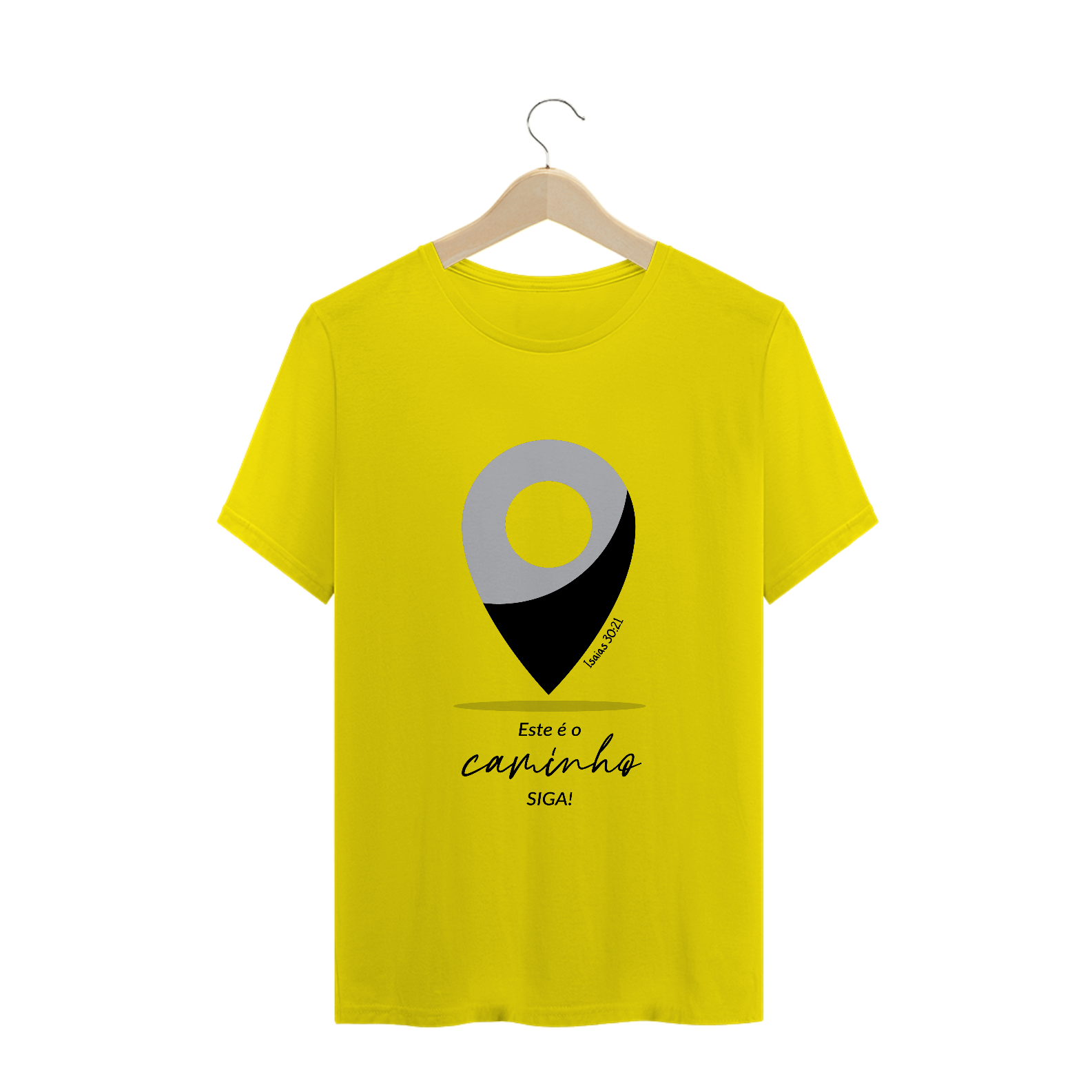 T-SHIRT MASCULINA - MALHA QUALITY  - SIGA (GREY/DARK)