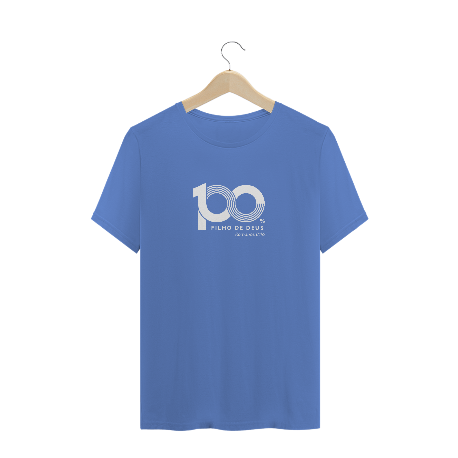 T-SHIRT MASCULINA - MALHA ESTONADA - FILHO (WHITE)