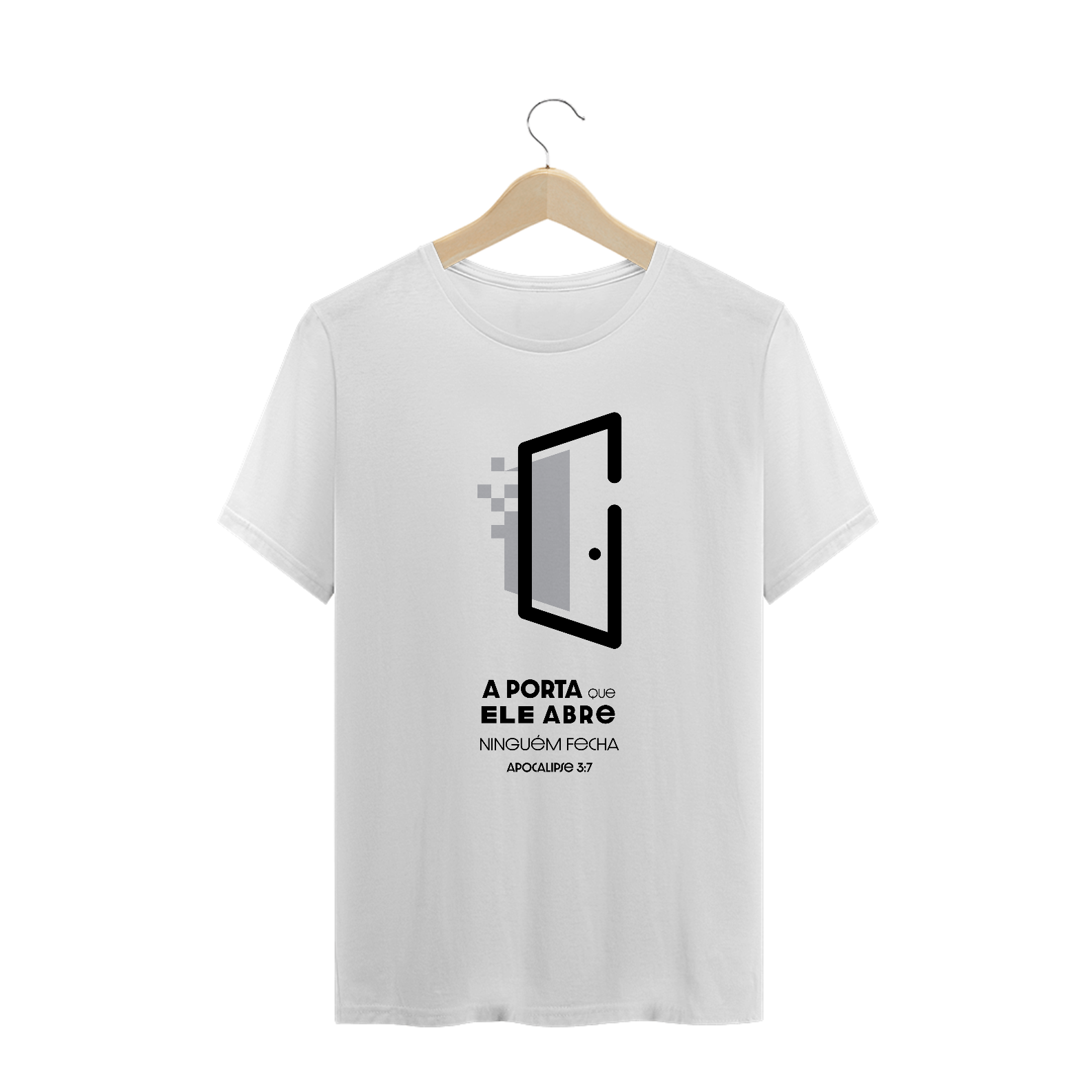 T-SHIRT PLUS SIZE - A PORTA (BLACK)