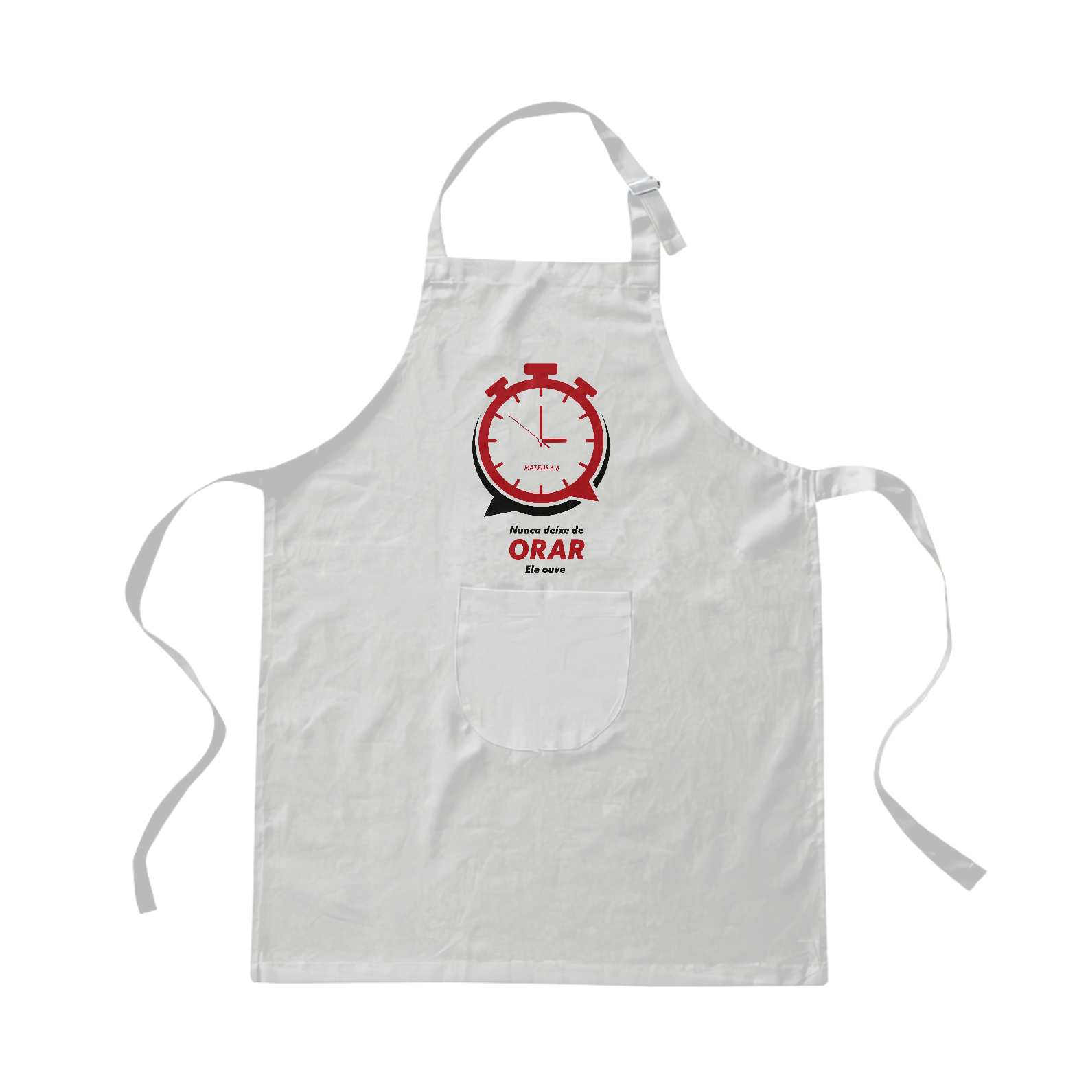 AVENTAL BRIM - ORAÇÃO (RED)