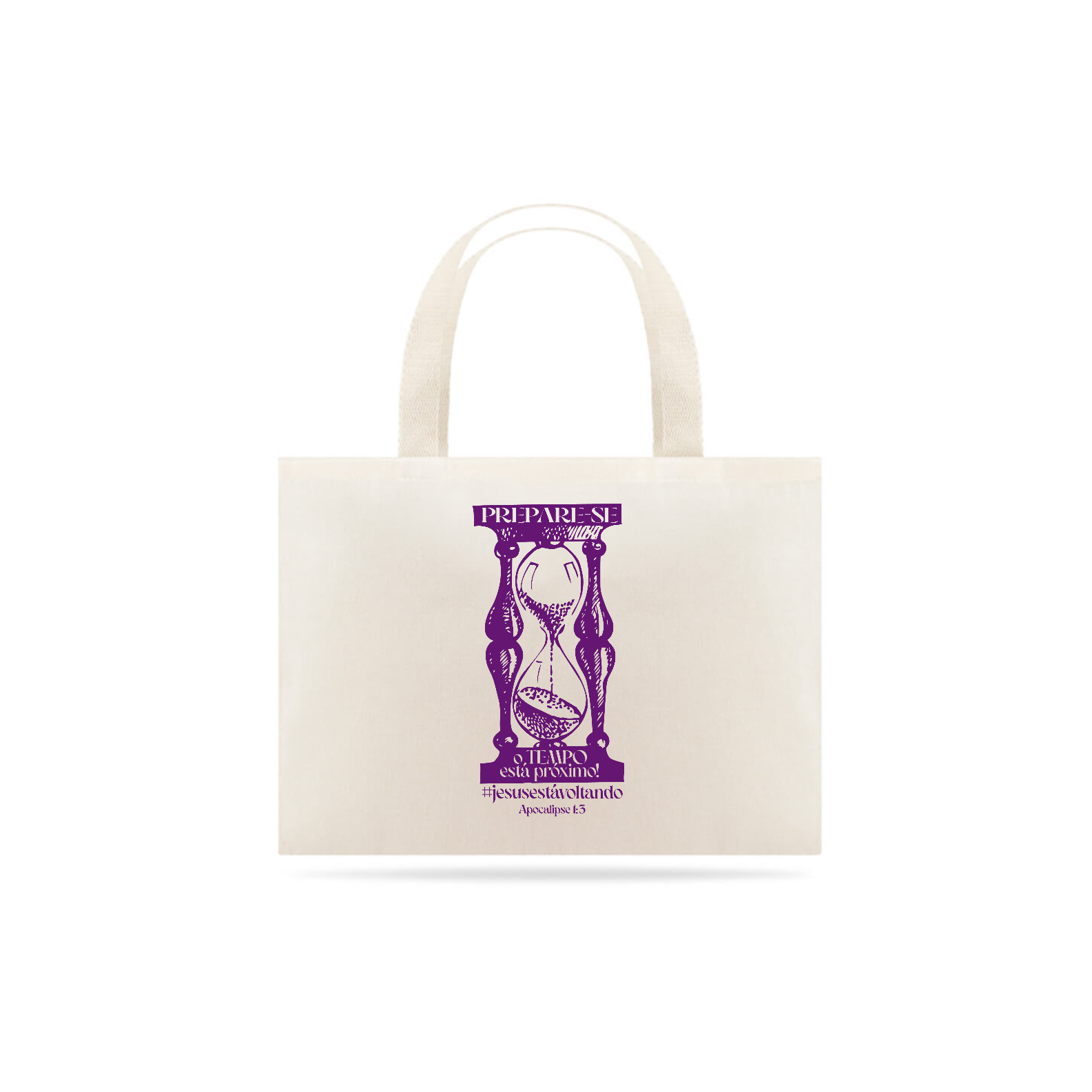 ECO BAG VIOLET - PREPARE-SE!