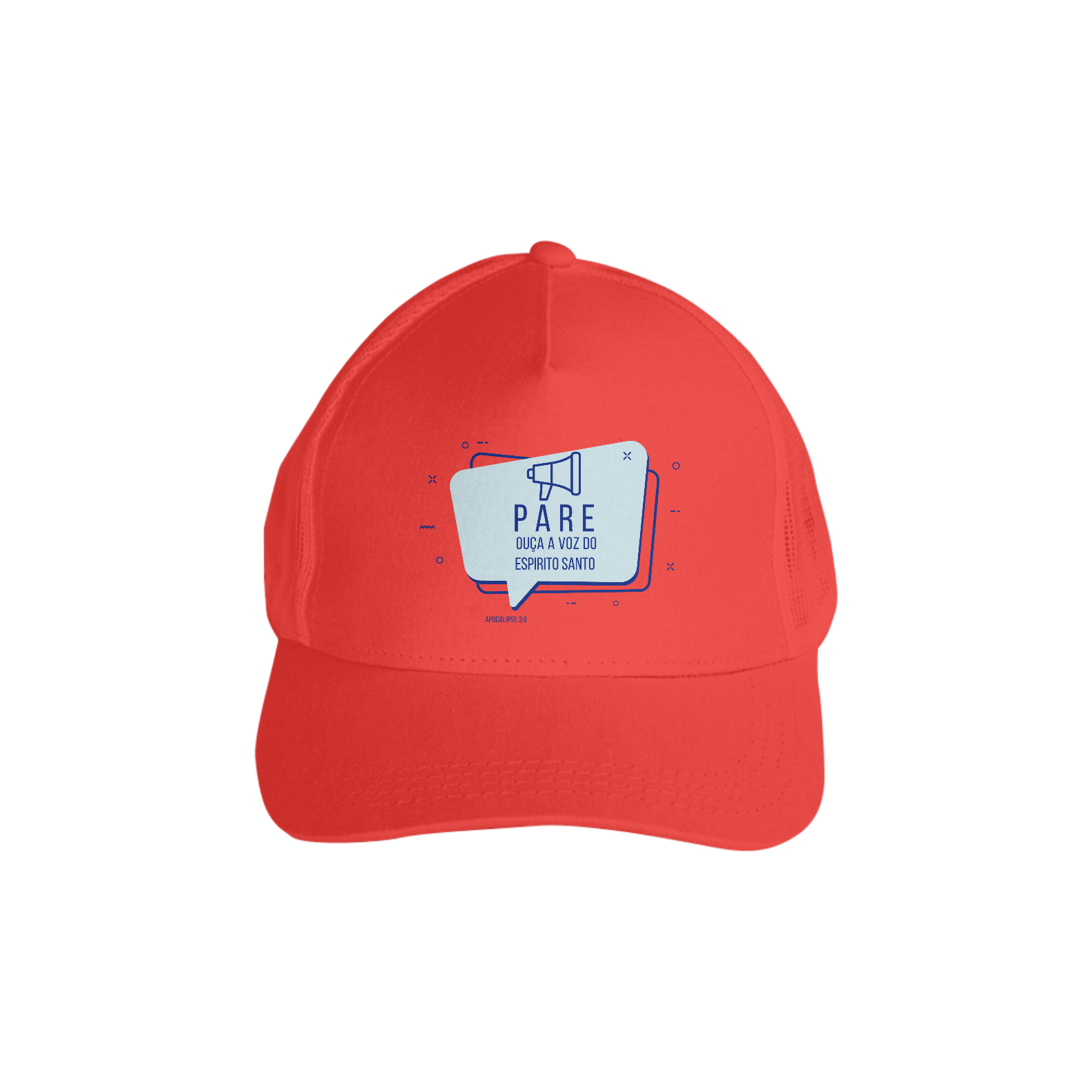 BONE AMERICANO COM TELA - OUÇA (BLUE)