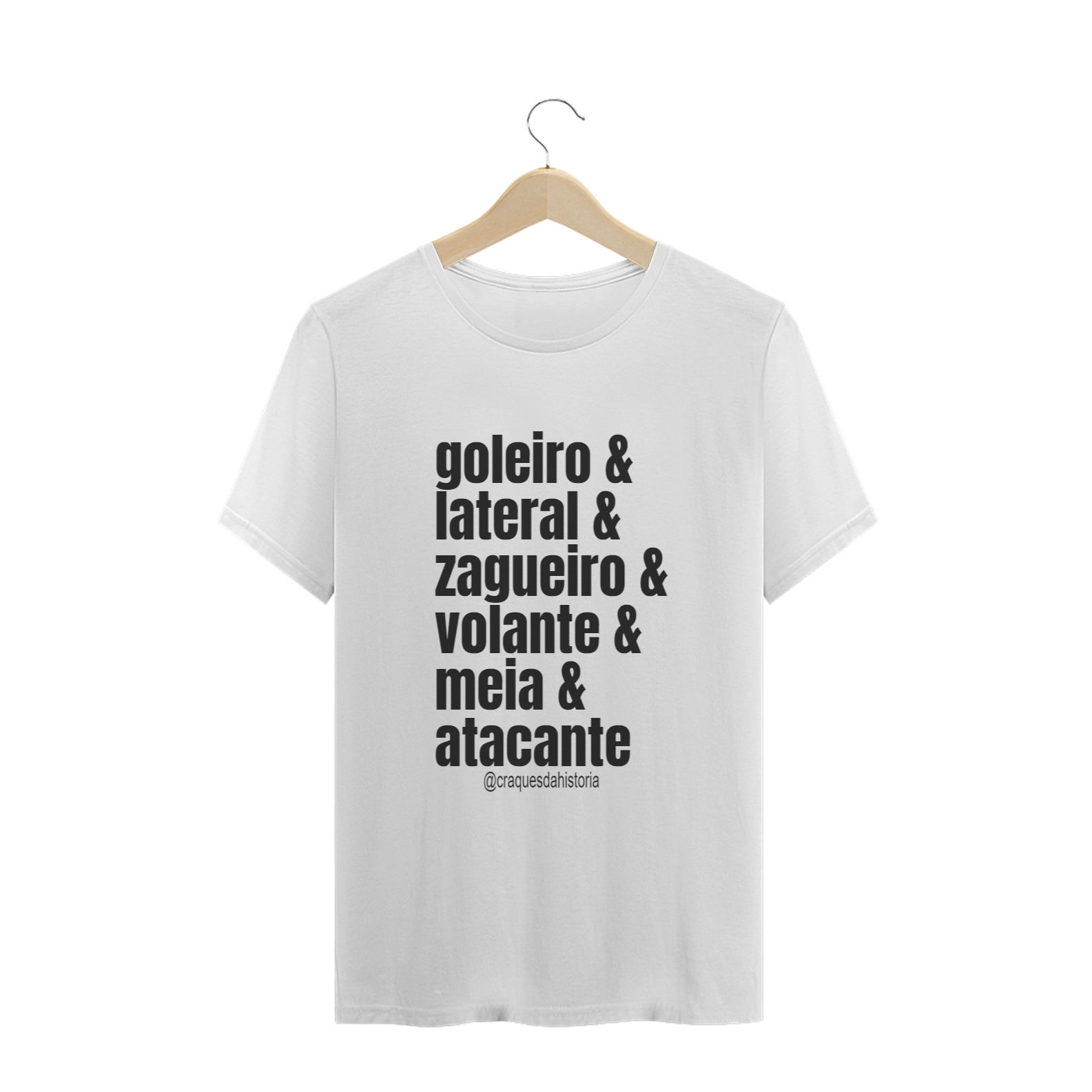 Nome do produto  Camisa Quality posições em campo