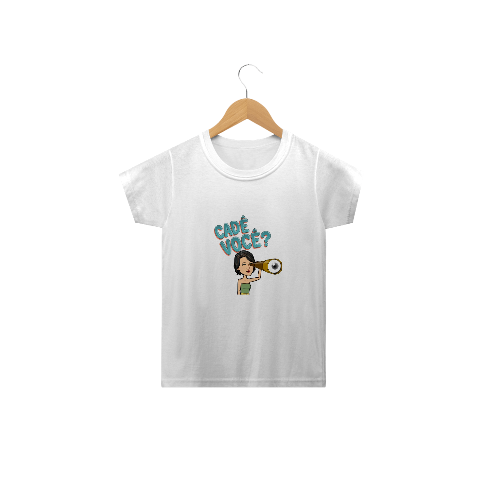 Camiseta iNFANTIL cade voce
