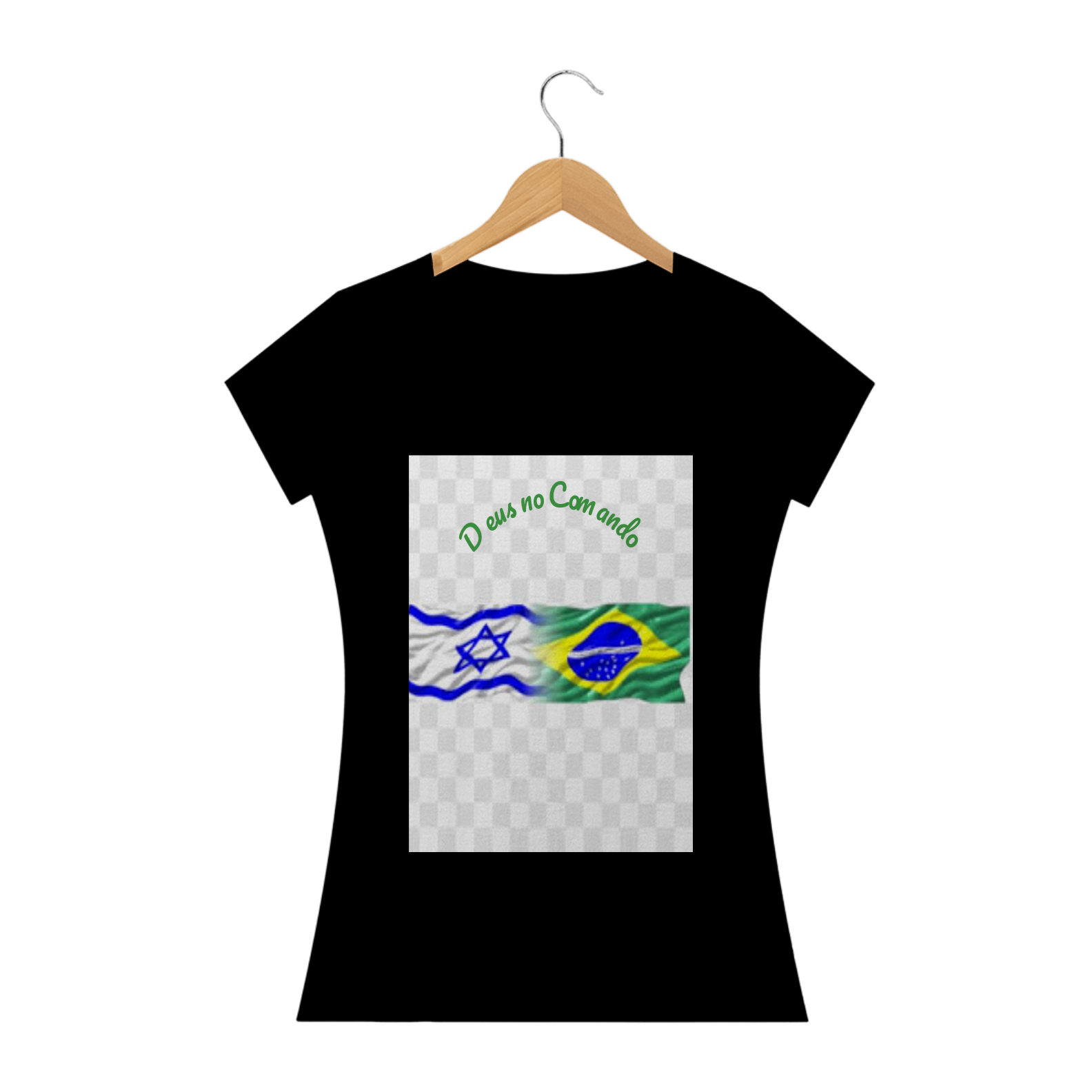 Camiseta Israel & Brasil
