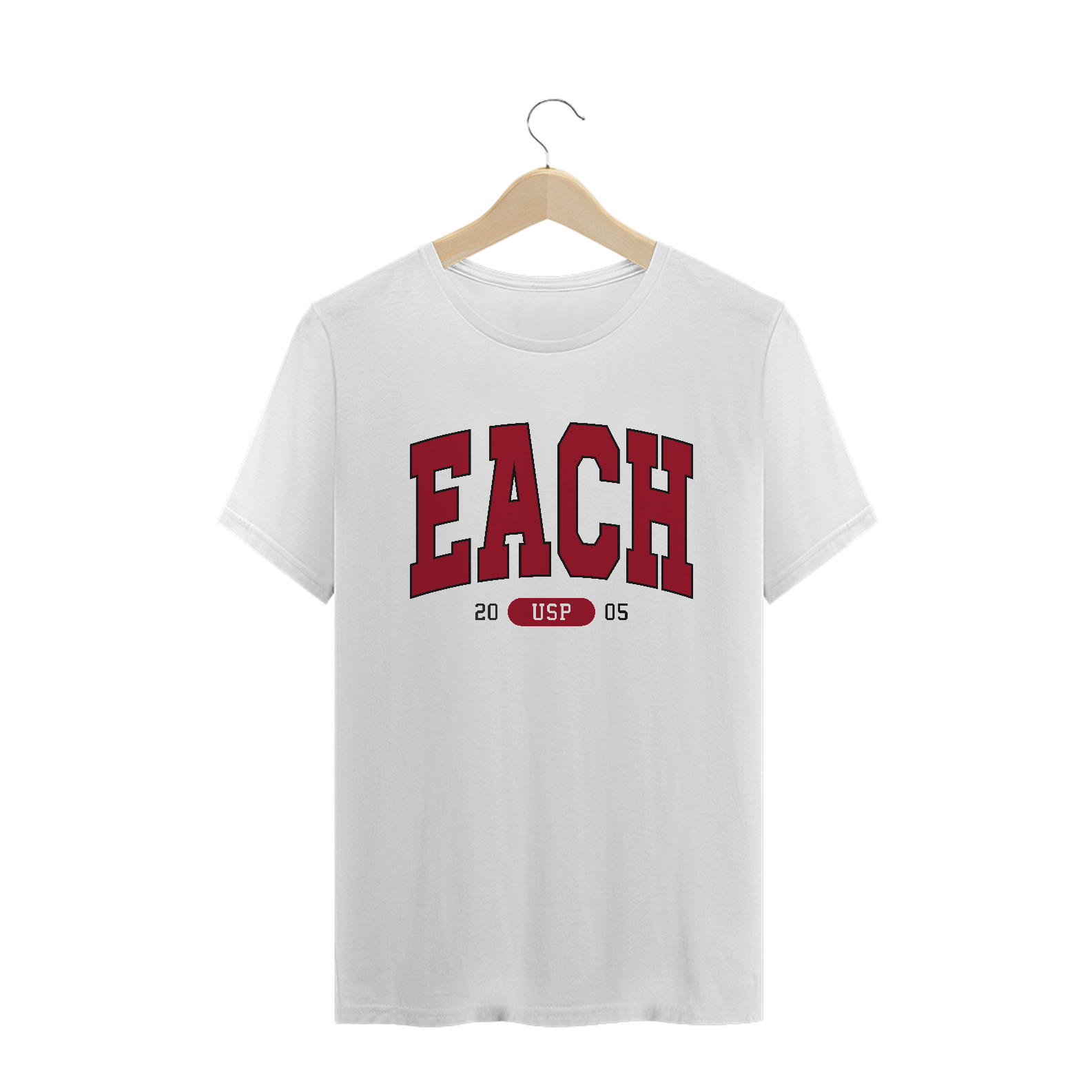 Nome do produto  Camiseta EACH 2005 White