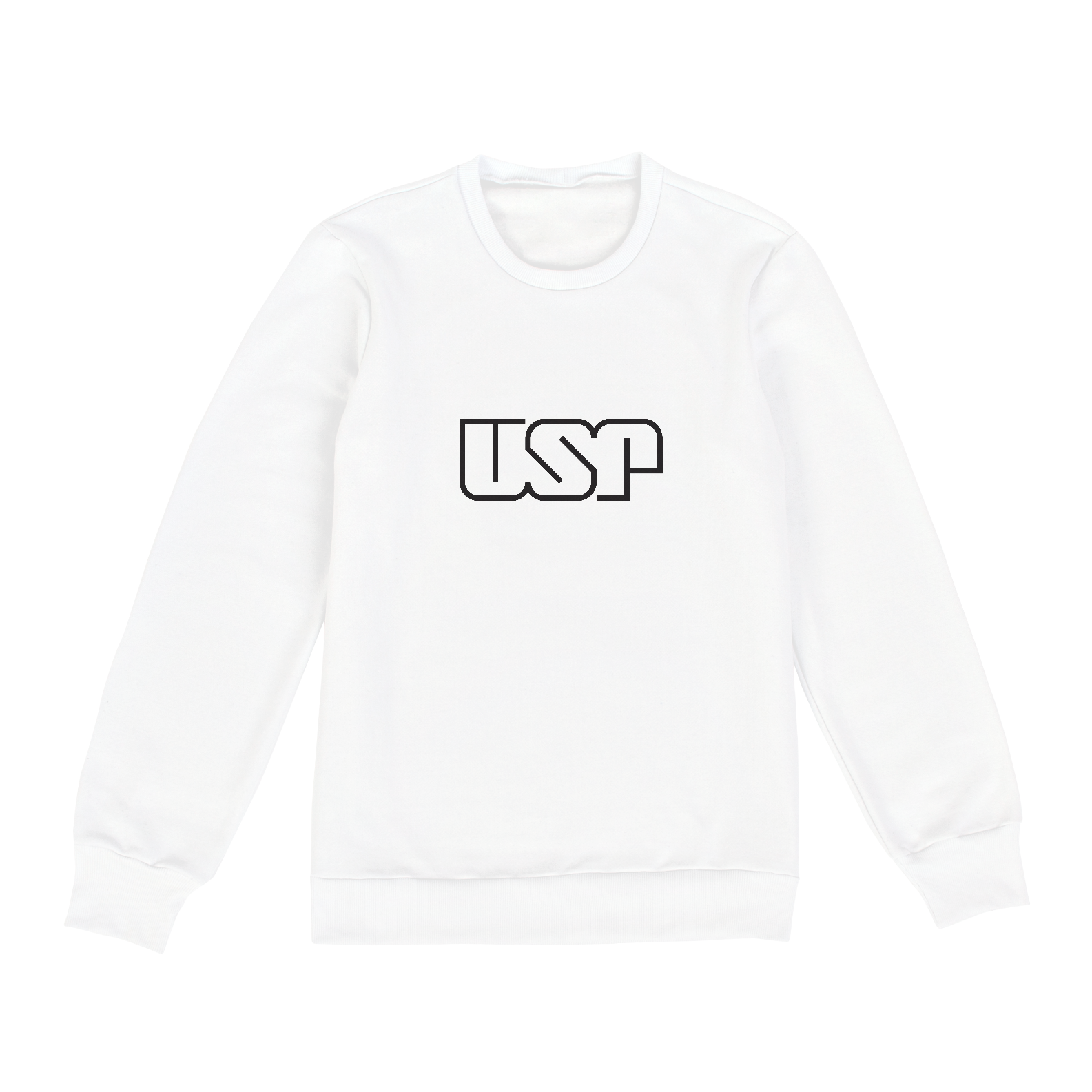 Nome do produto  Moletom USP Clássico White