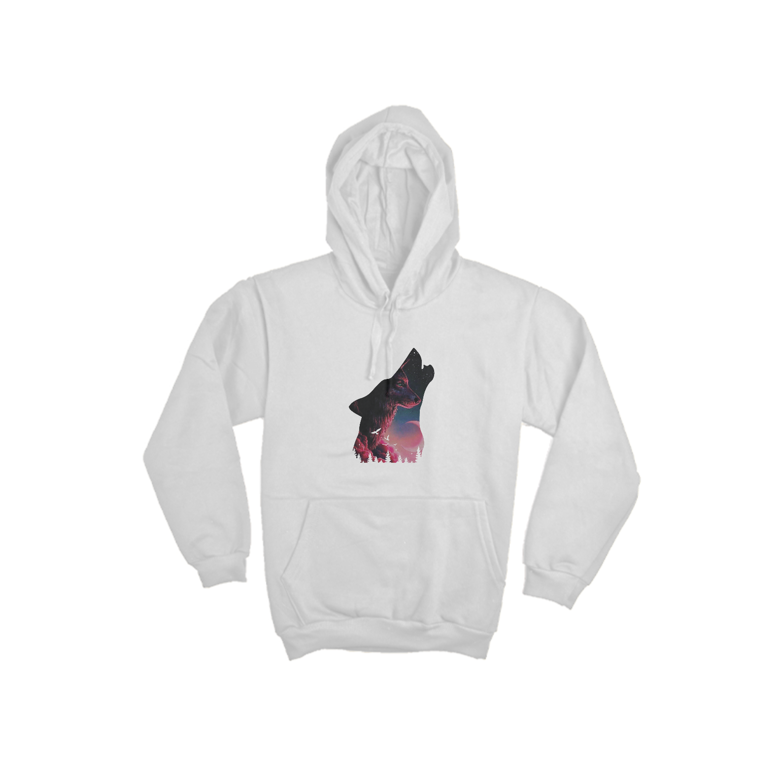 Moletom Canguru Wolf - Sky