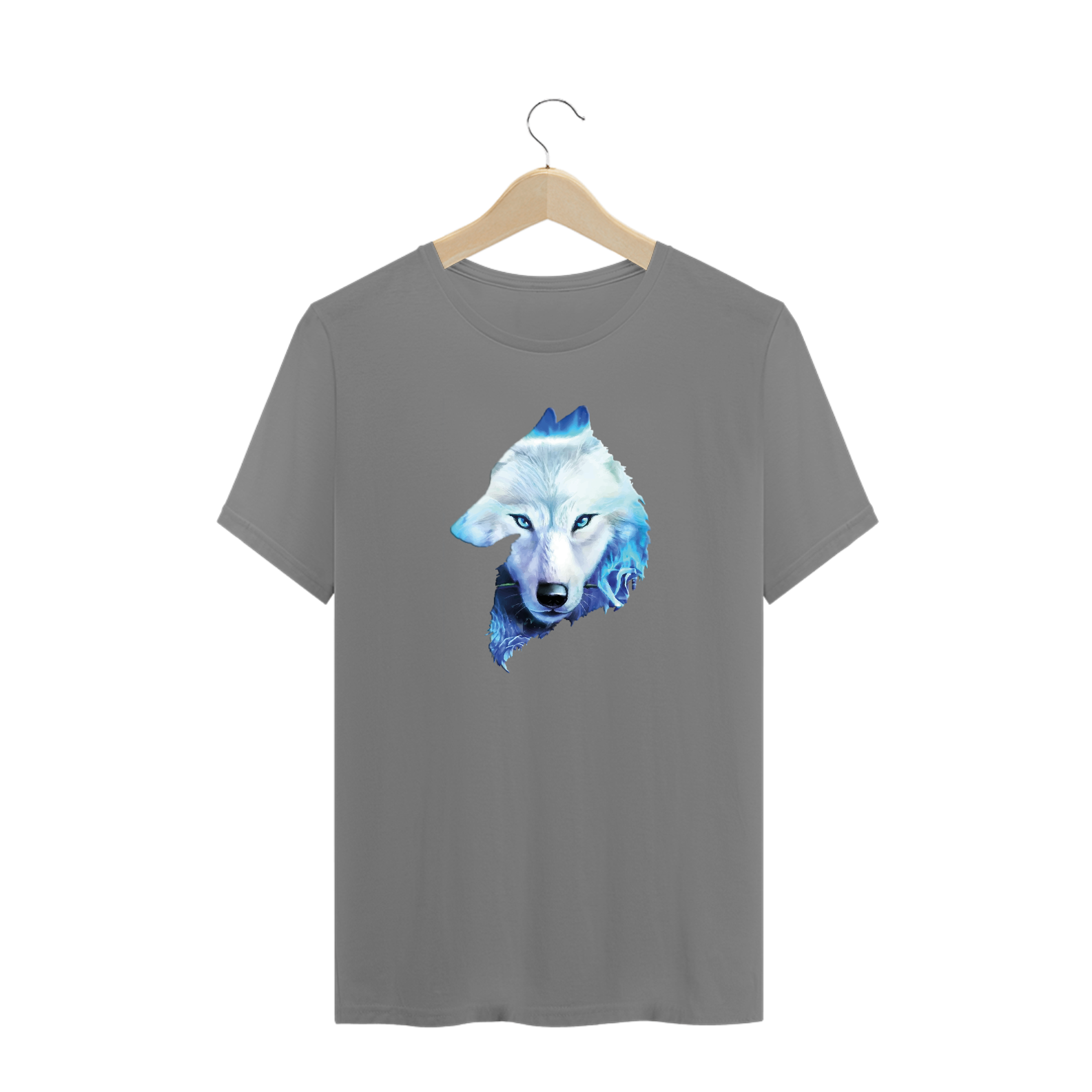 Camisa Plus Wolf - Branco