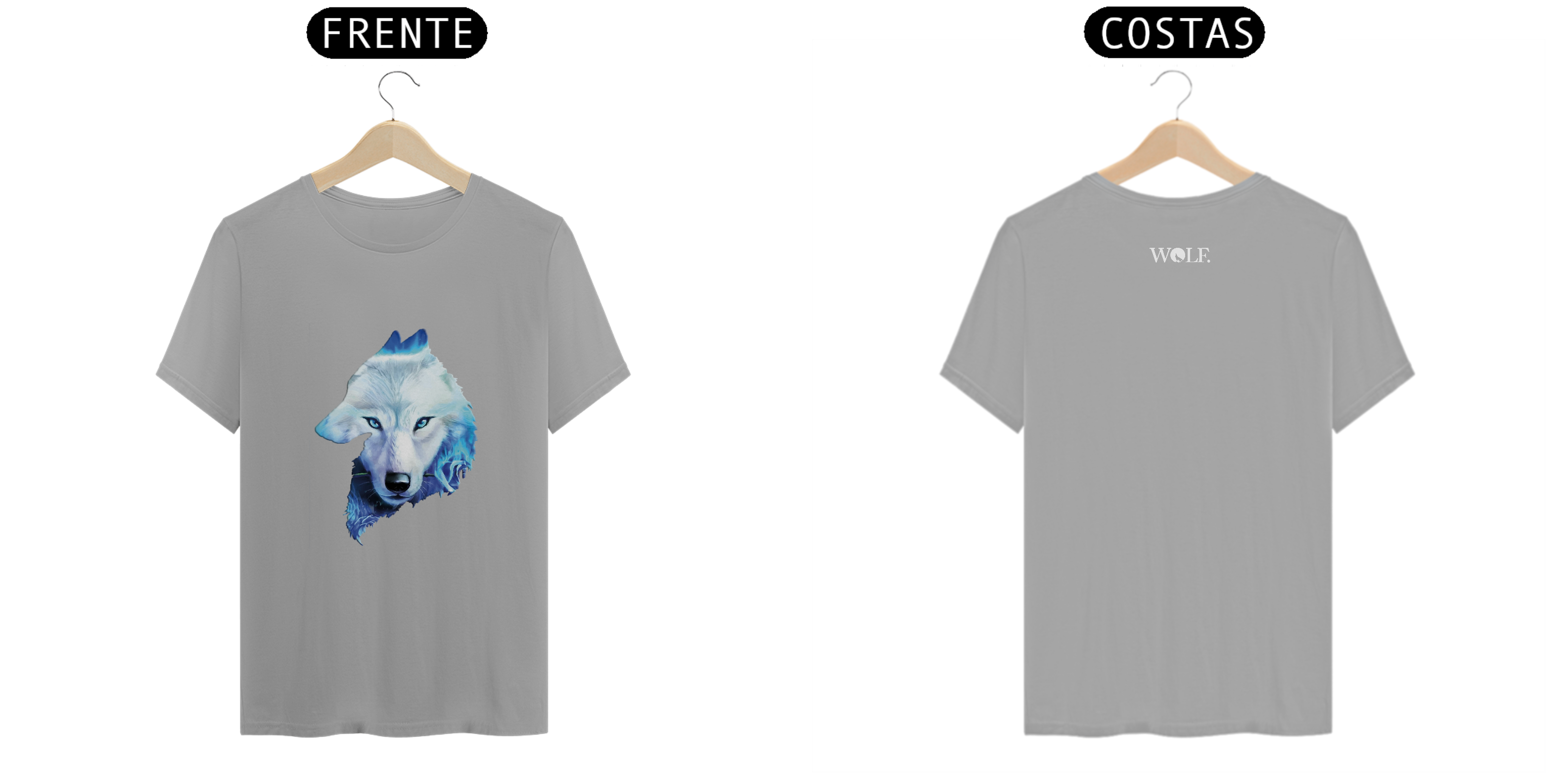 Camisa Quality Wolf - Branco