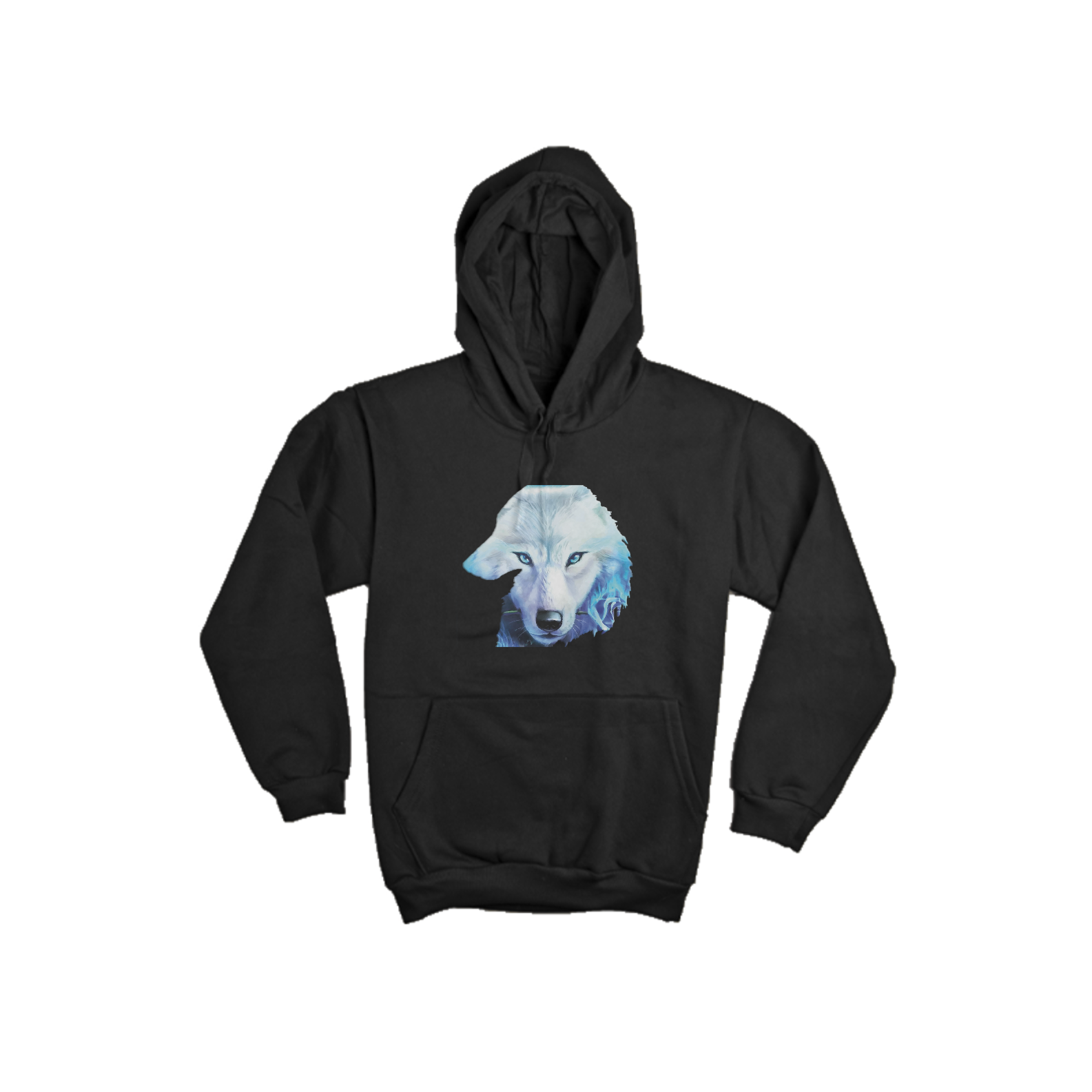 Moletom Canguru Wolf - Branco