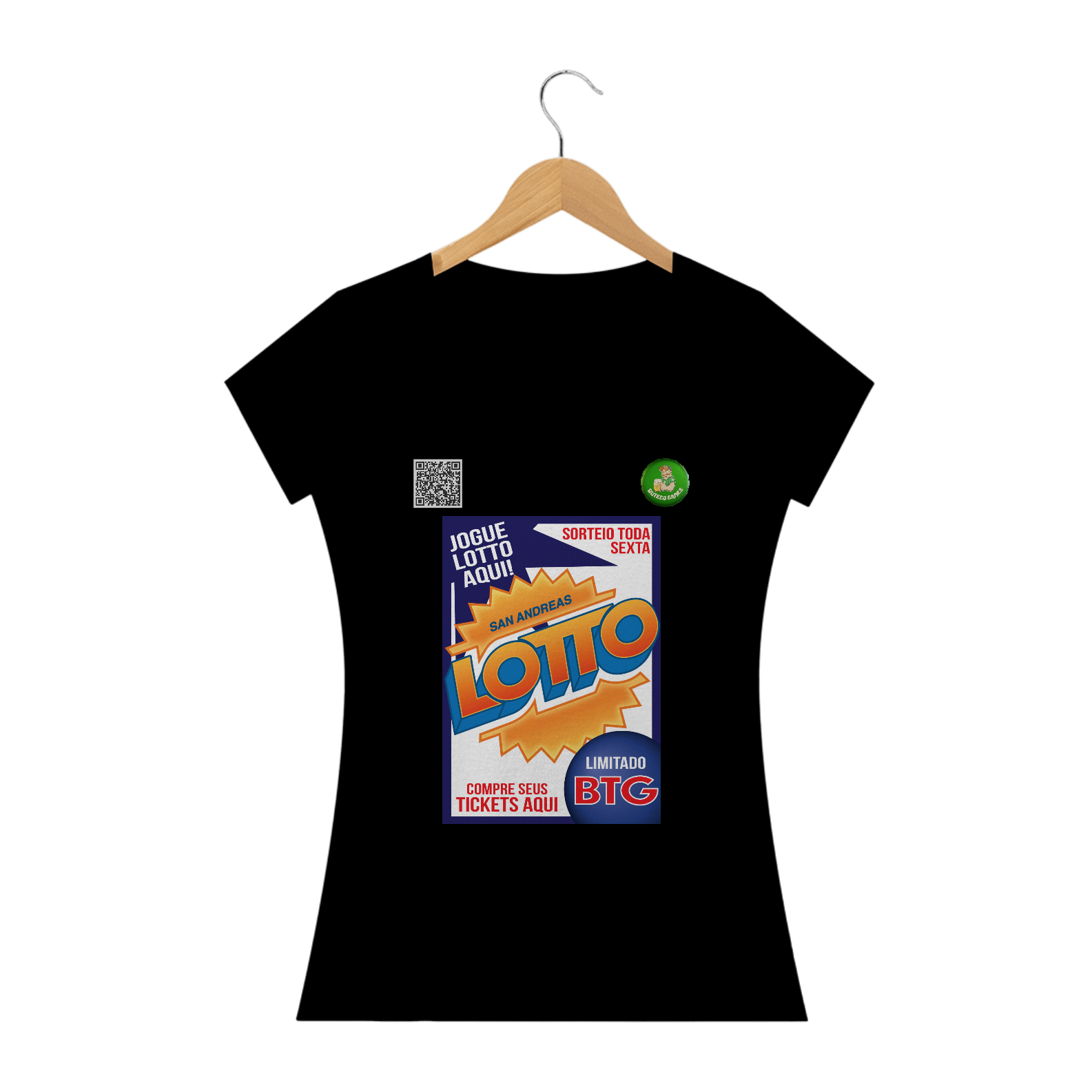 Camisa Feminina - Lotto do Seu Eliseu