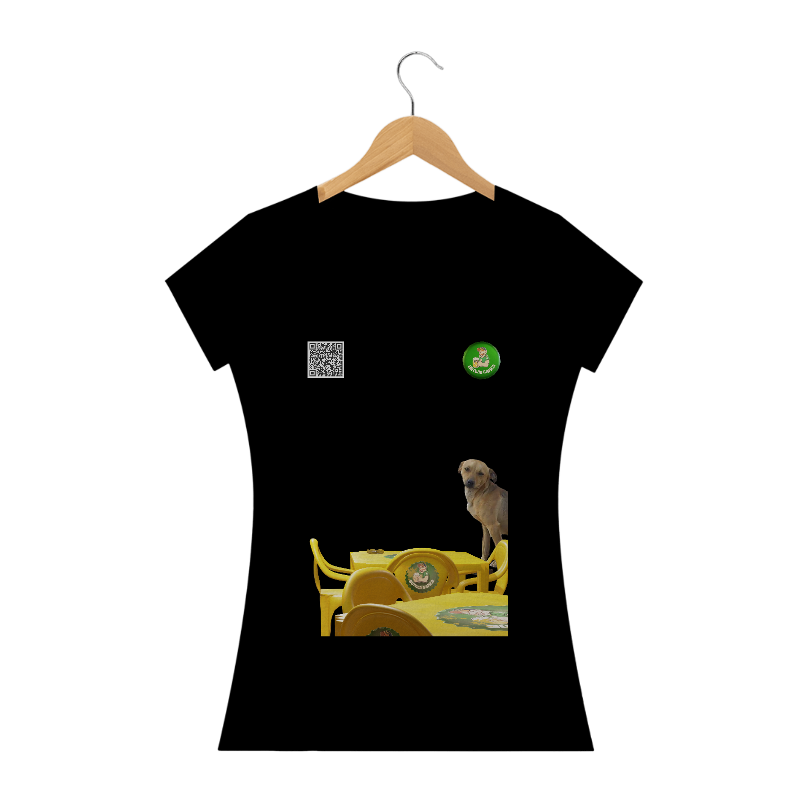 Camisa Feminina - Com a Tapioca