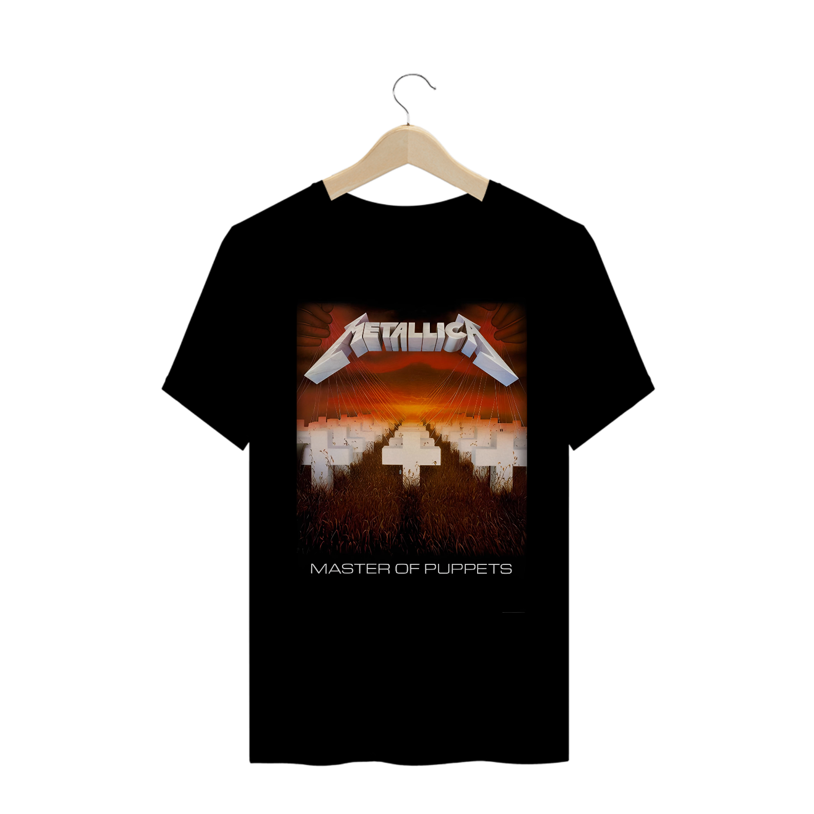 Nome do produto: Camiseta Masculina Metallica Master of Puppets