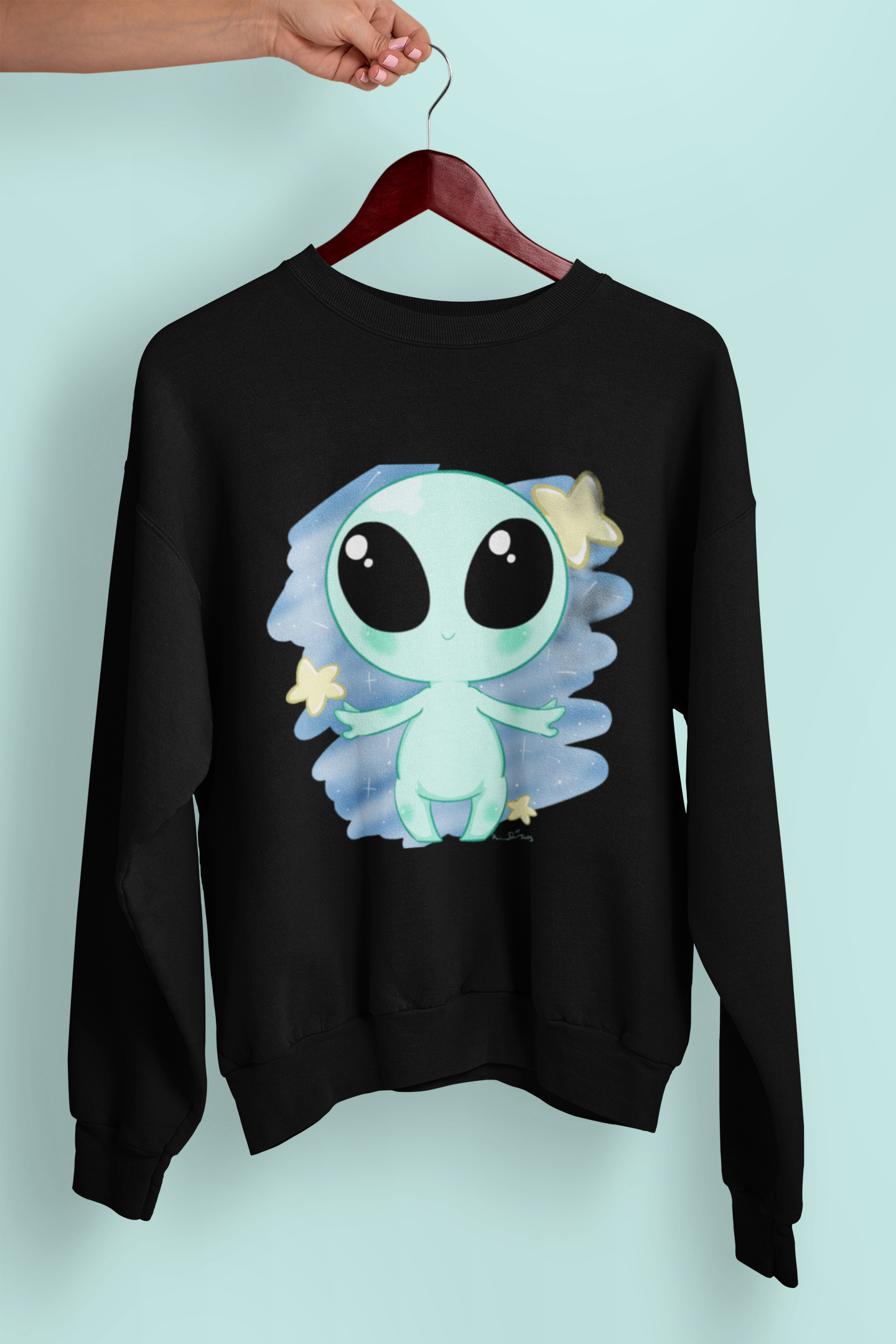 Nome do produto: Moletom Alien fofo