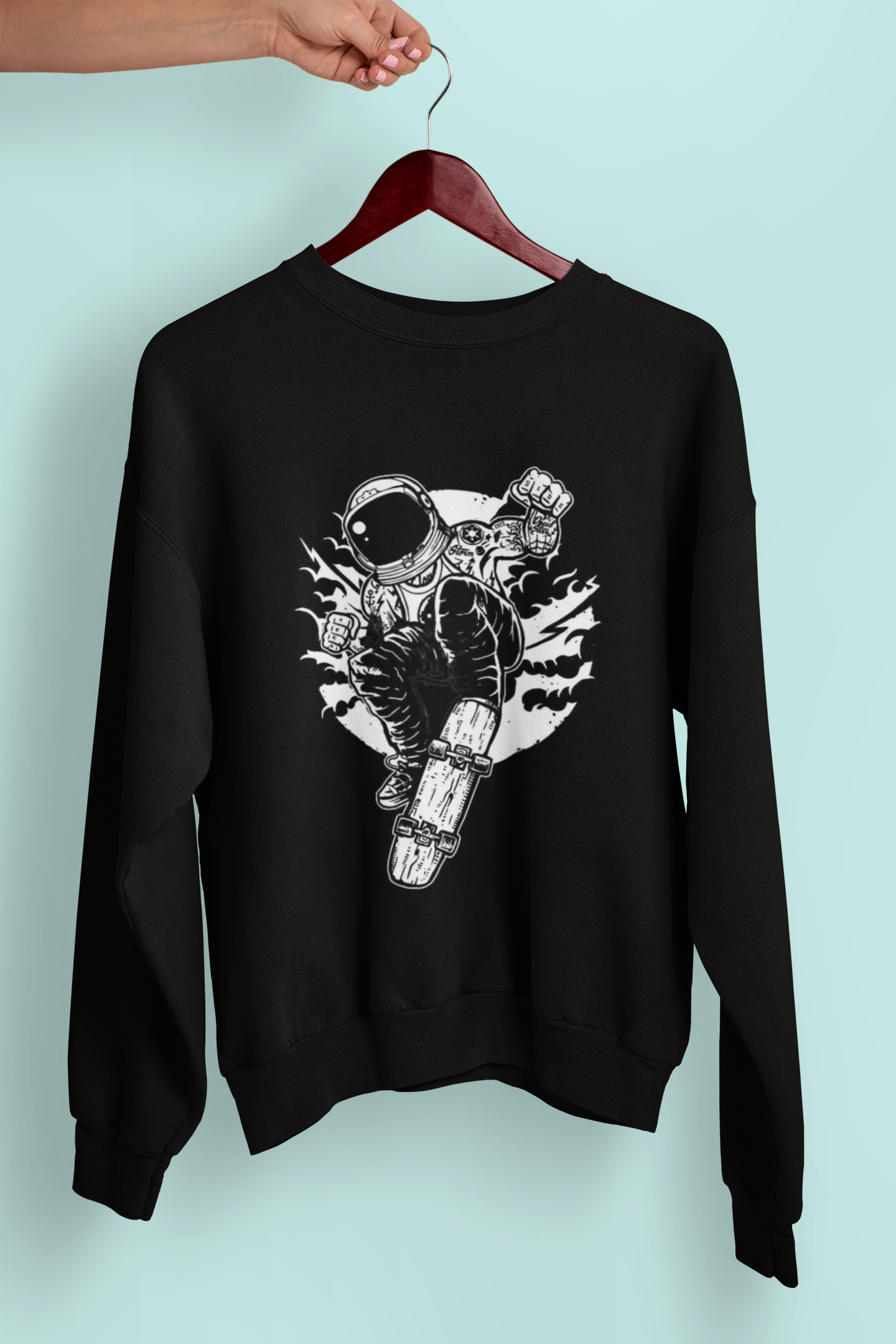 Moletom Astronauta Skatista