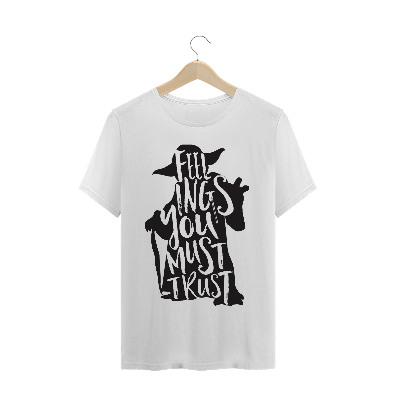 CAMISETA YODA FEELINGS YOU MUST TRUST