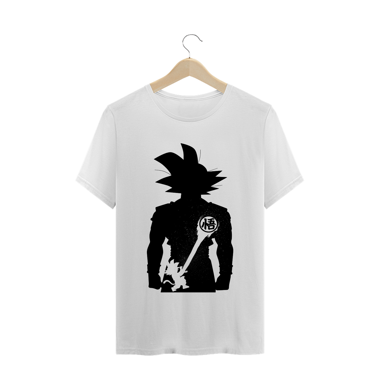 CAMISETA SILHUETA GOKU