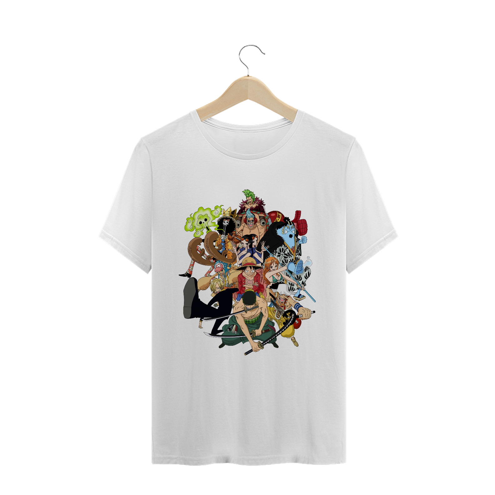 CAMISETA ONE PIECE PERSONAGENS