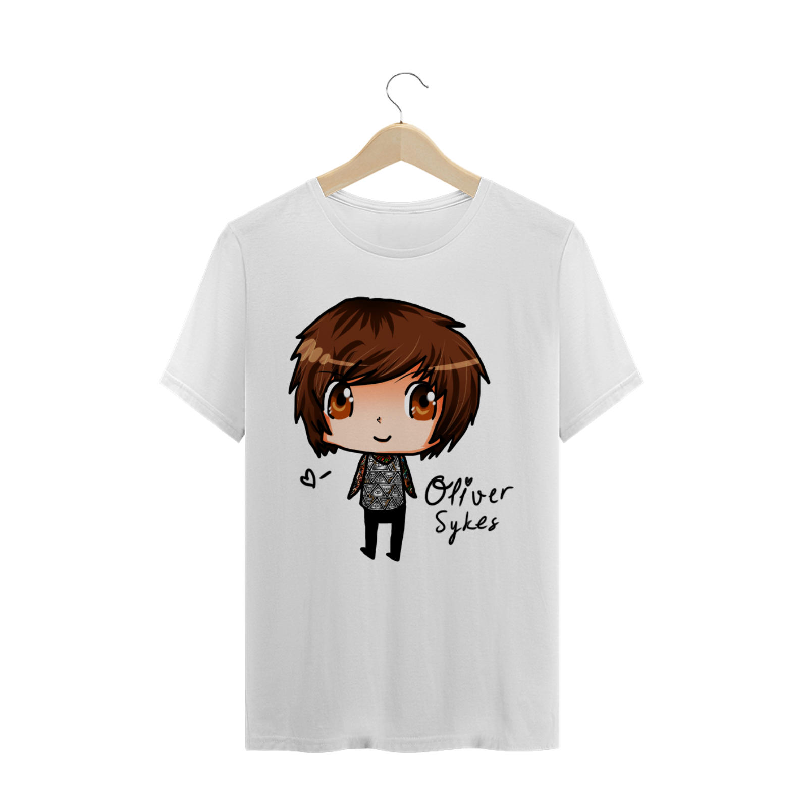 CAMISETA BMTH OLIVER SYKES ANIME