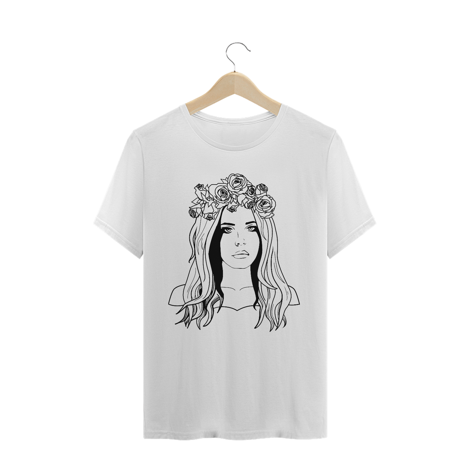 CAMISETA LANA DEL REY SILHUETA