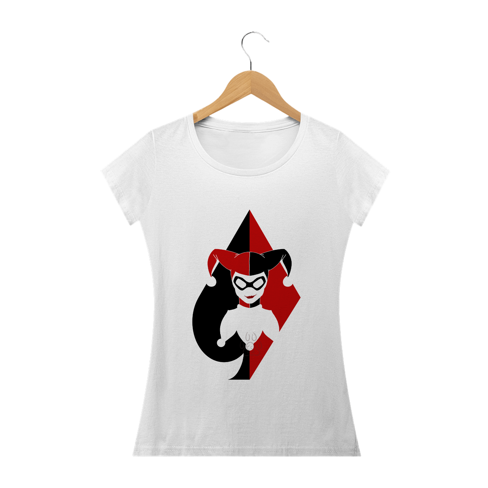 CAMISETA BABY LONG HARLEY QUINN