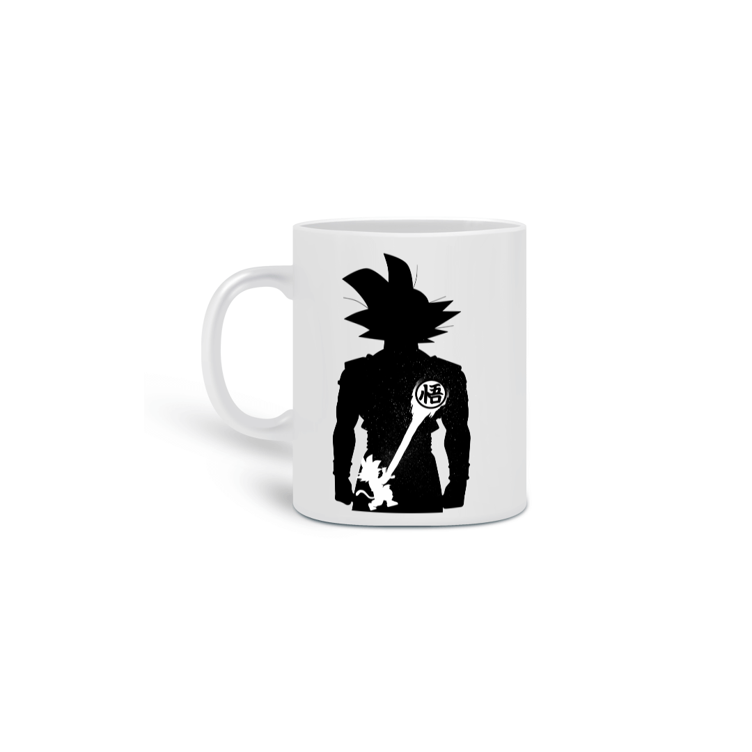 CANECA DRAGON BALL SILHUETA GOKU