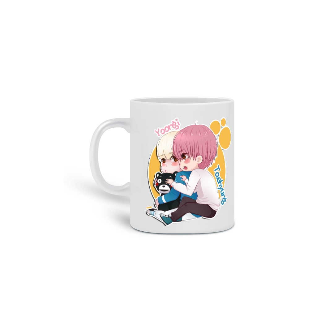 CANECA BTS YOONGI E TAEHYUNG