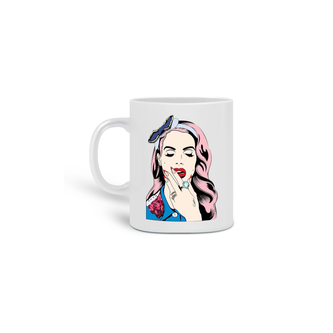 CANECA LANA DEL REY I FALL TO PIECES