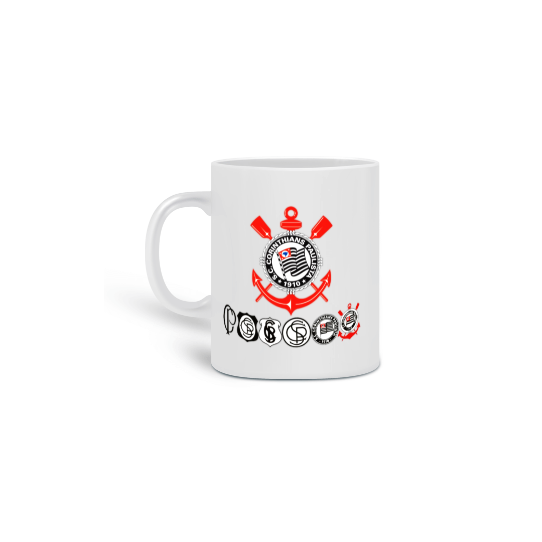 CANECA CORINTHIANS ESCUDO