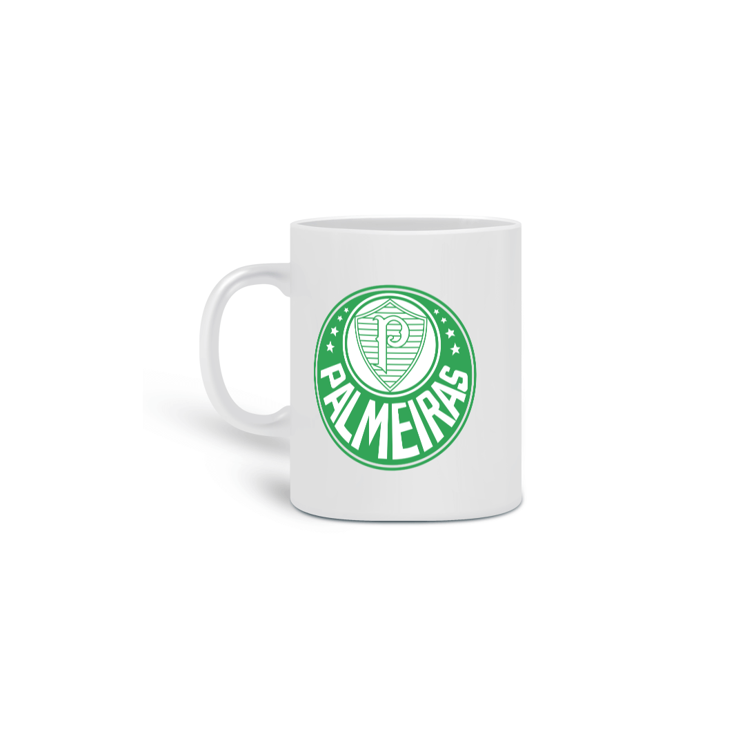 CANECA PALMEIRAS BRASÃO E ESCUDO