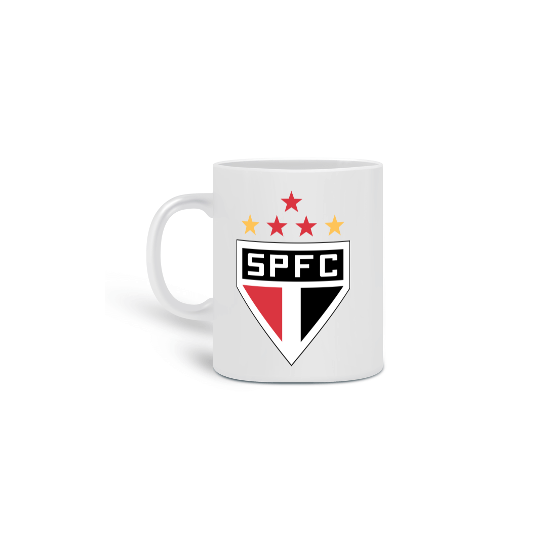CANECA SÃO PAULO BRASÃO E SÍMBOLO