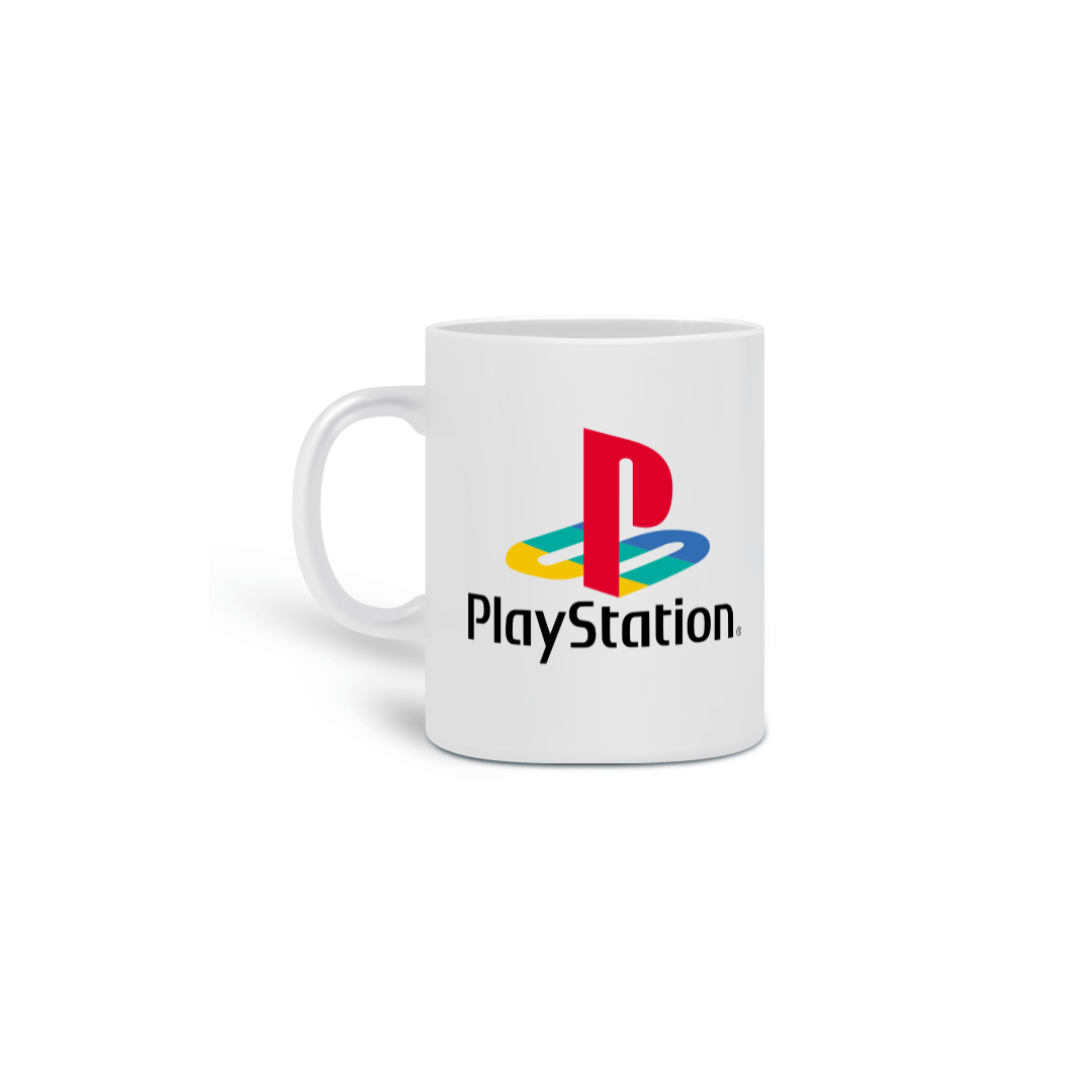 CANECA PLAYSTATION LOGO CONTROLE