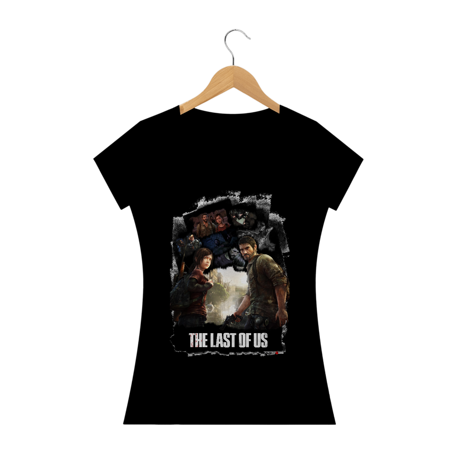 CAMISETA BABY LONG THE LAST OF US CAPA