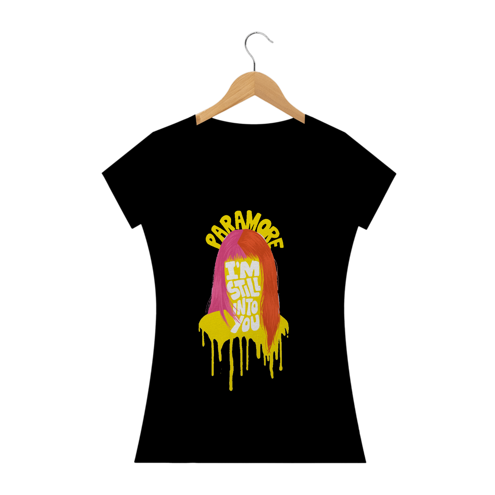 CAMISETA BABY LONG PARAMORE STILL INTO YOU