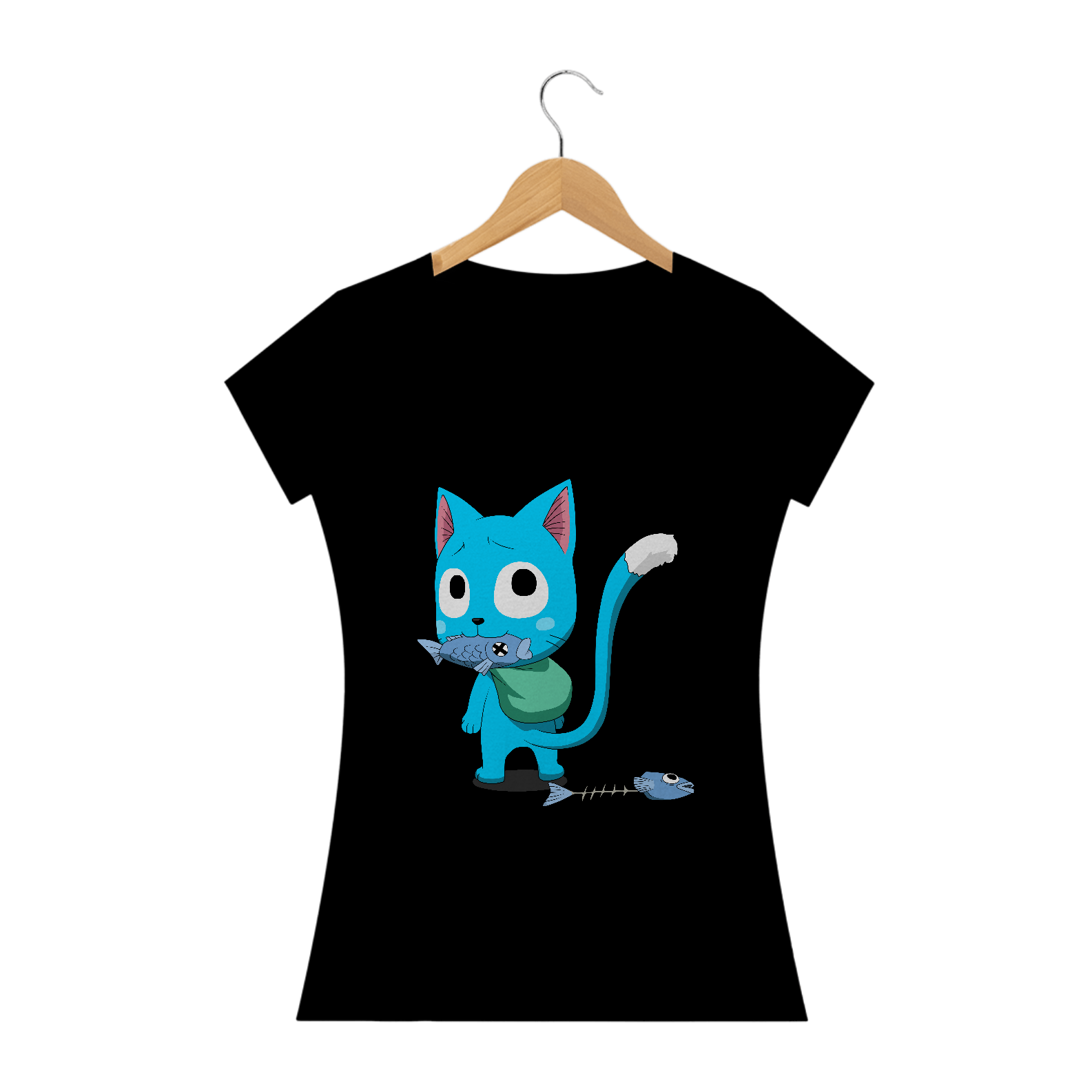 CAMISETA BABY LONG FAIRY TAIL GATO
