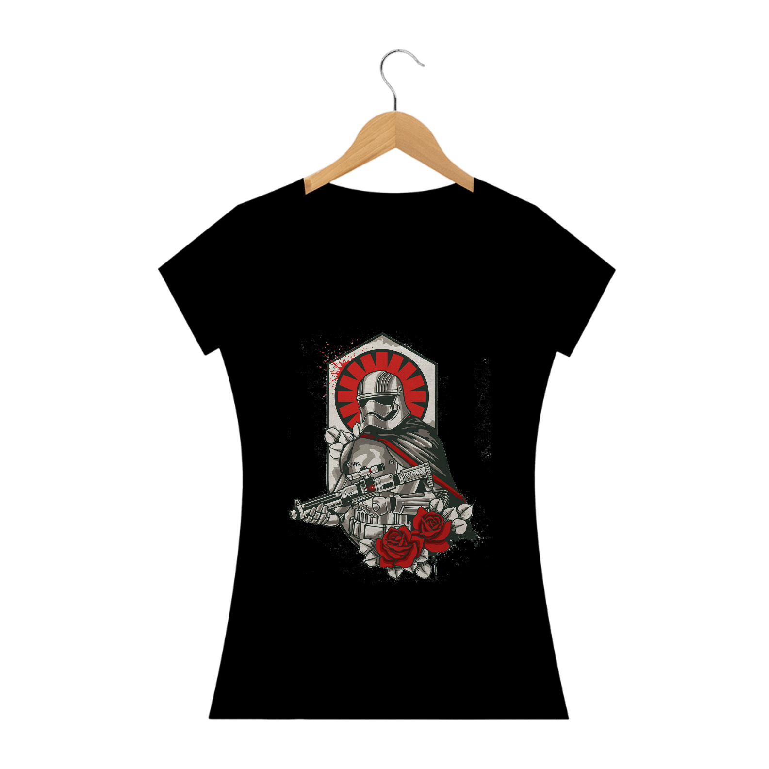 CAMISETA BABY LONG STORMTROOPER OLD SCHOOL
